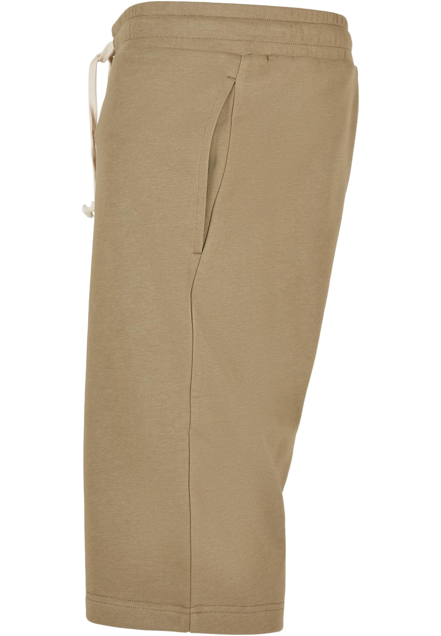 Low Crotch Sweatshorts | khaki