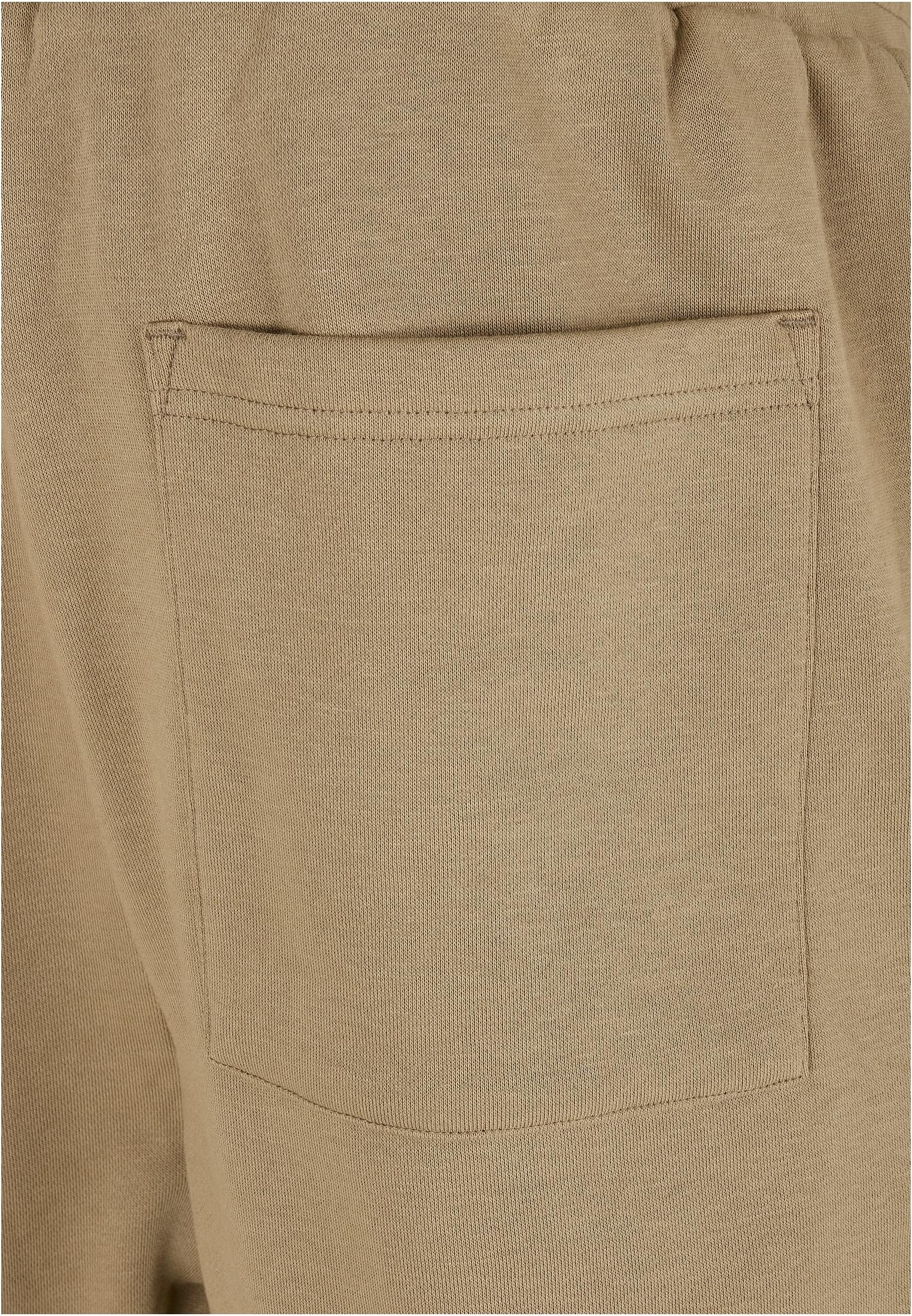 Low Crotch Sweatshorts | khaki