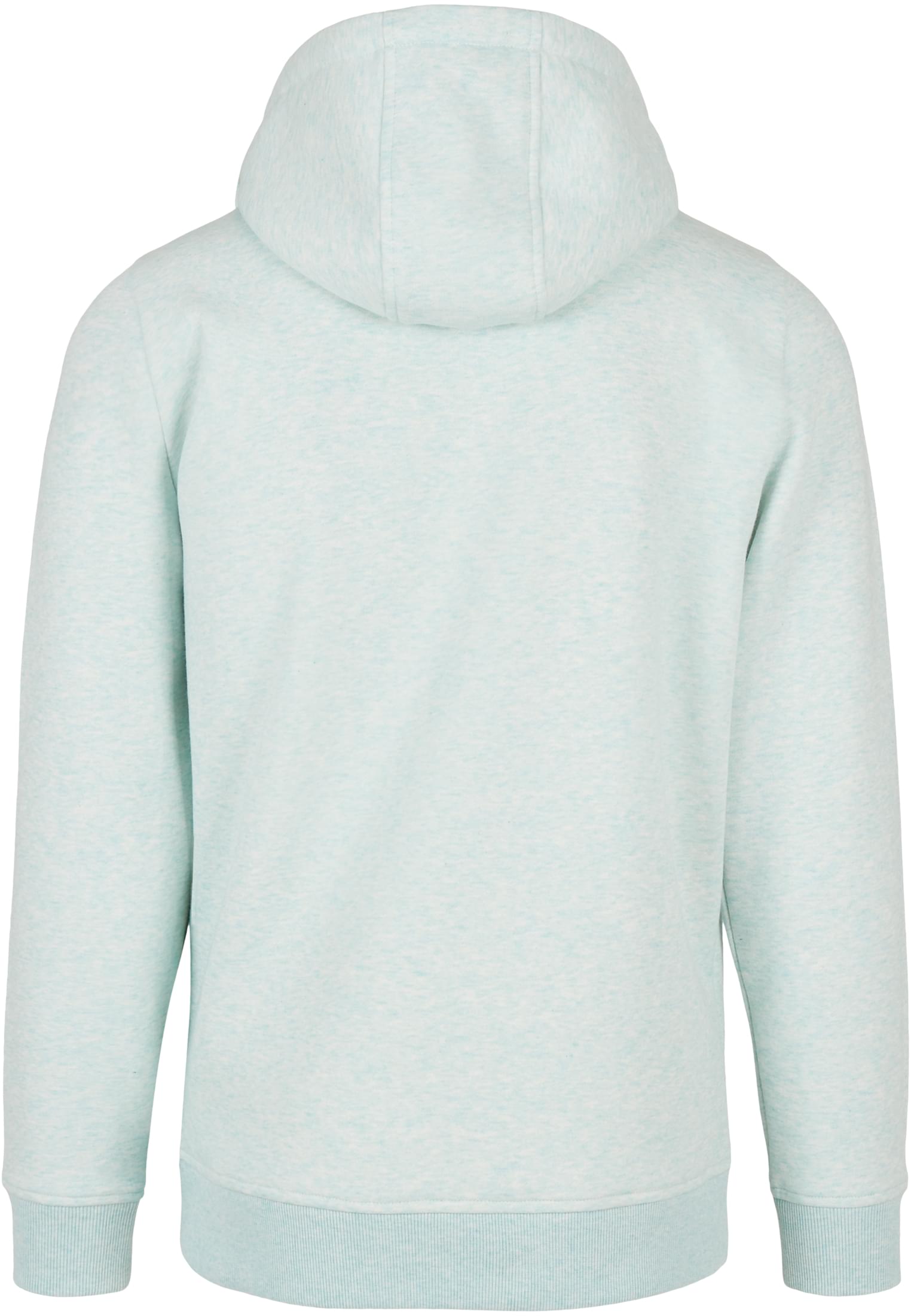 Basic Melange Hoody | aqua melange