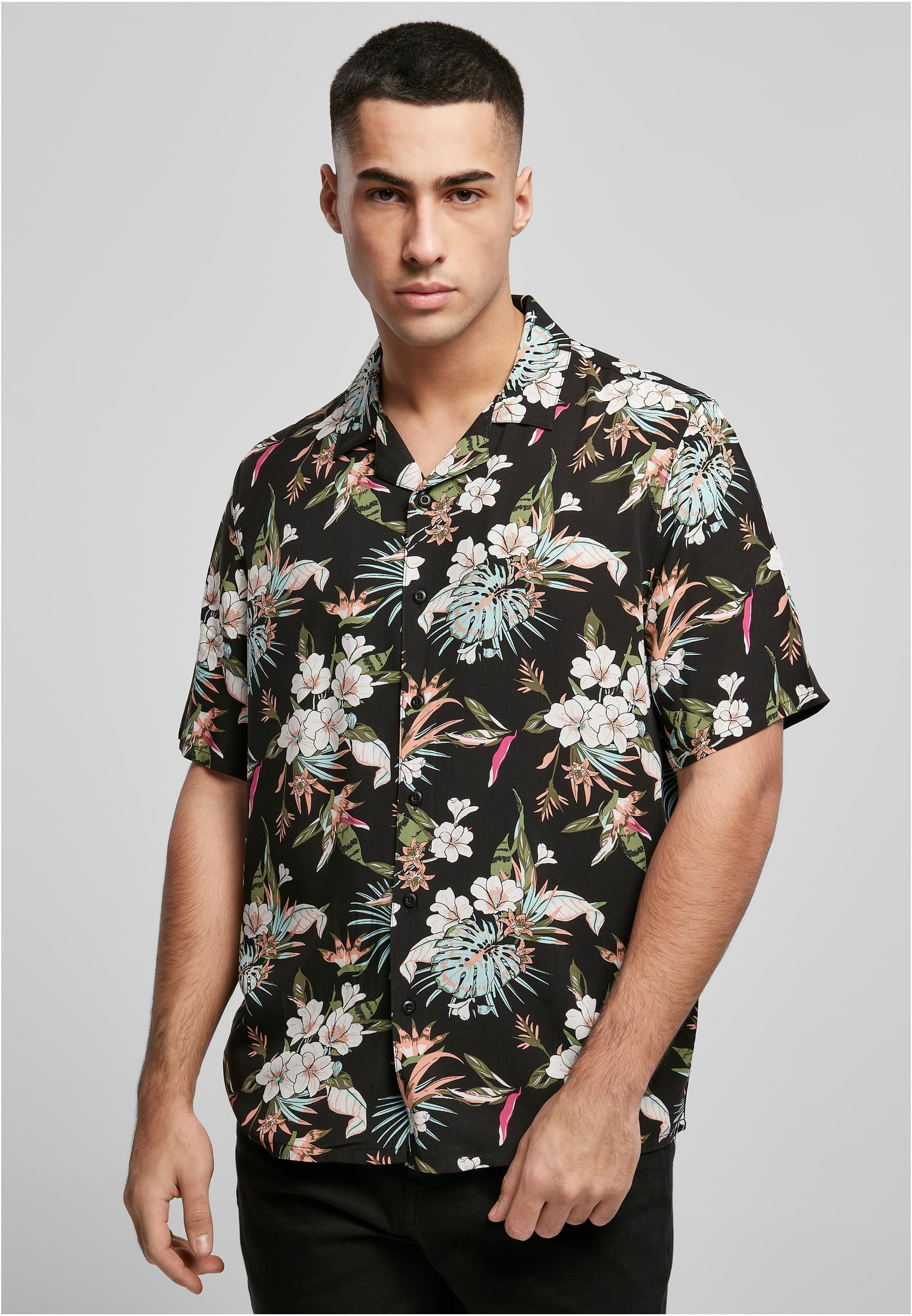 Viscose AOP Resort Shirt | blacktropical