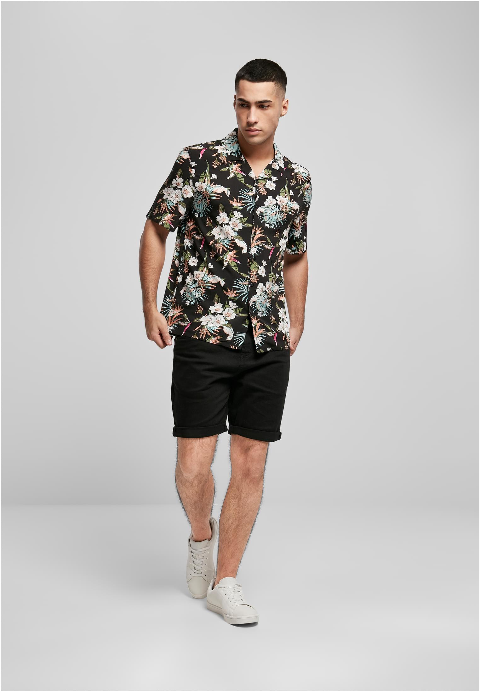 Viscose AOP Resort Shirt | blacktropical