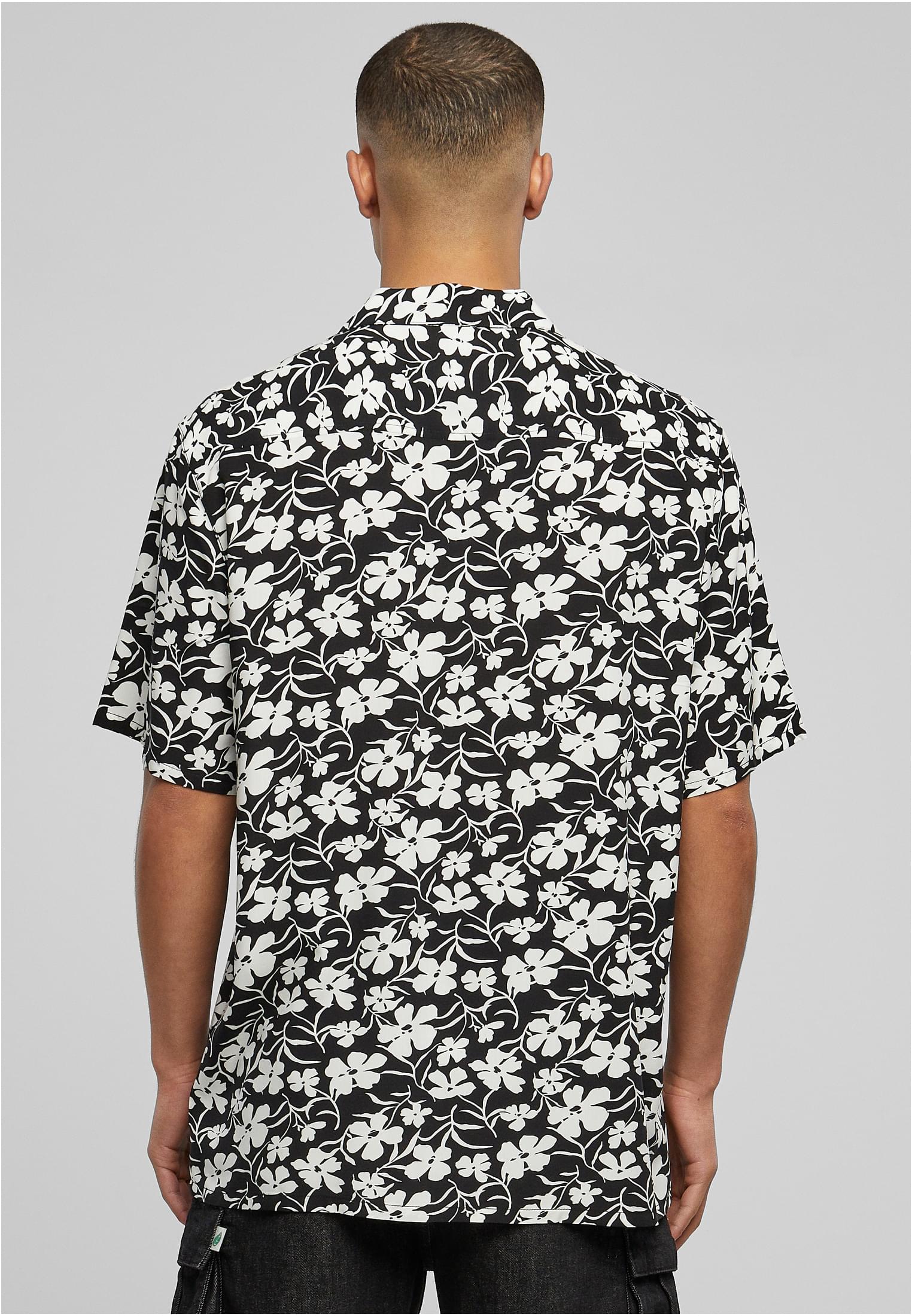 Viscose AOP Resort Shirt | whiteflower