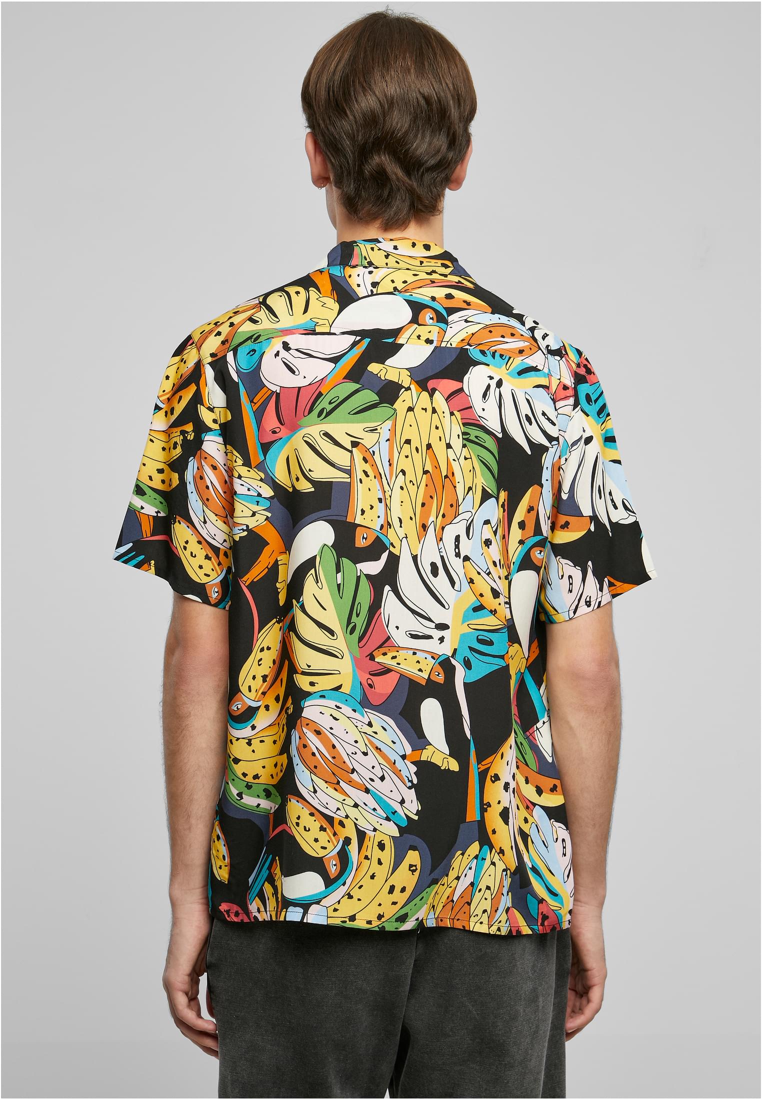 Viscose AOP Resort Shirt | toucans