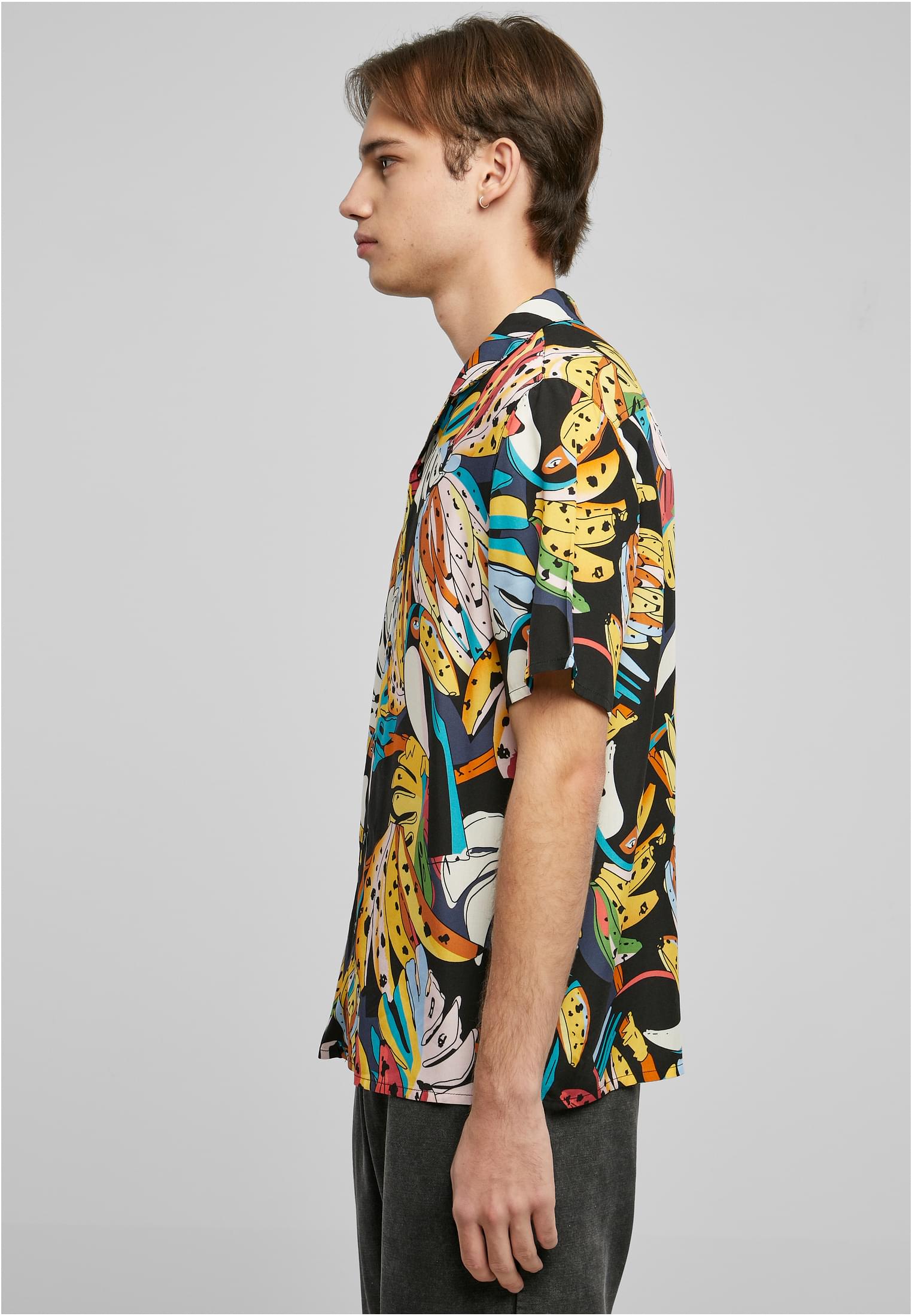 Viscose AOP Resort Shirt | toucans