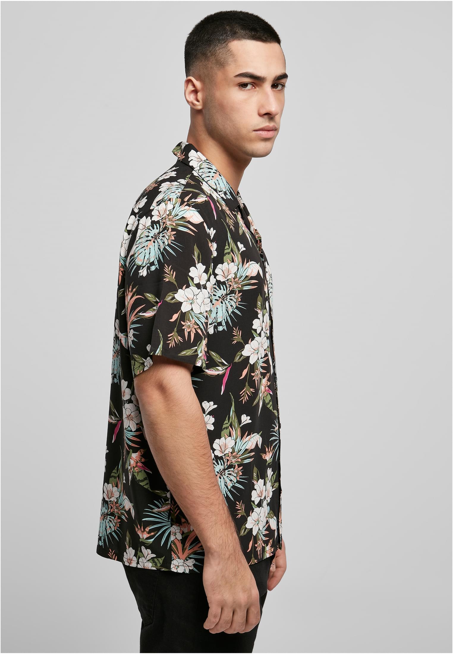 Viscose AOP Resort Shirt | blacktropical