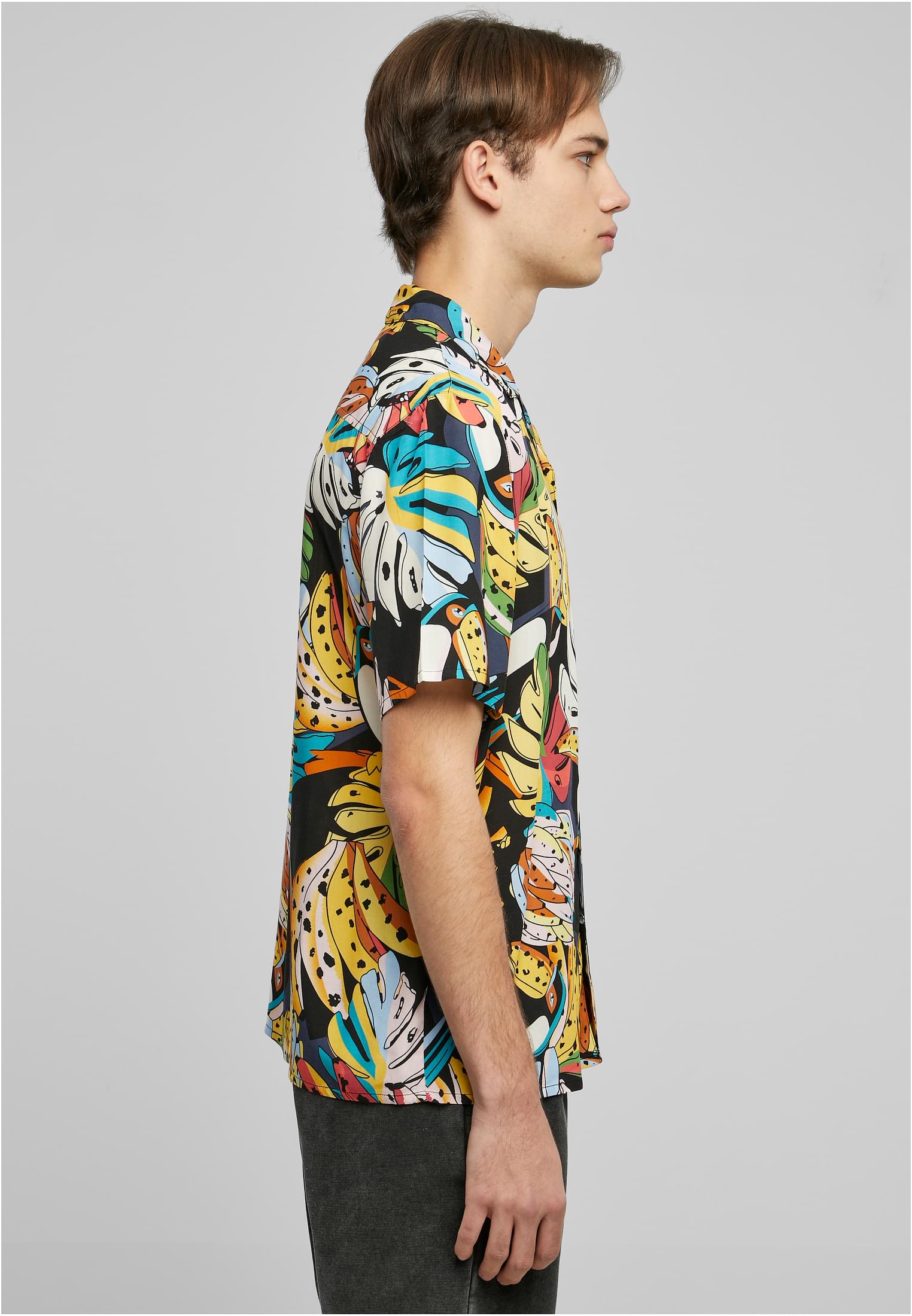 Viscose AOP Resort Shirt | toucans