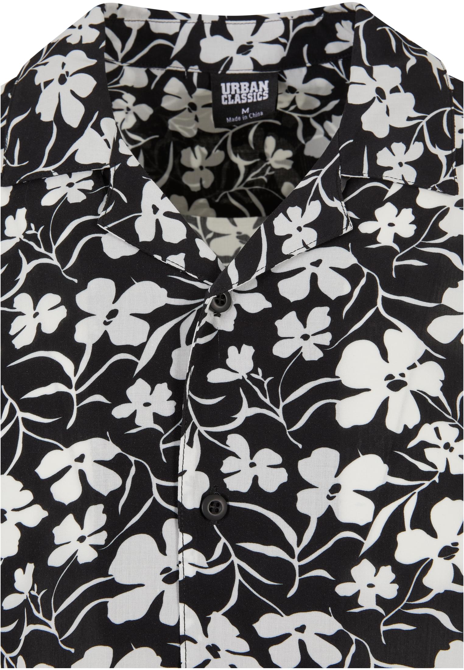 Viscose AOP Resort Shirt | whiteflower