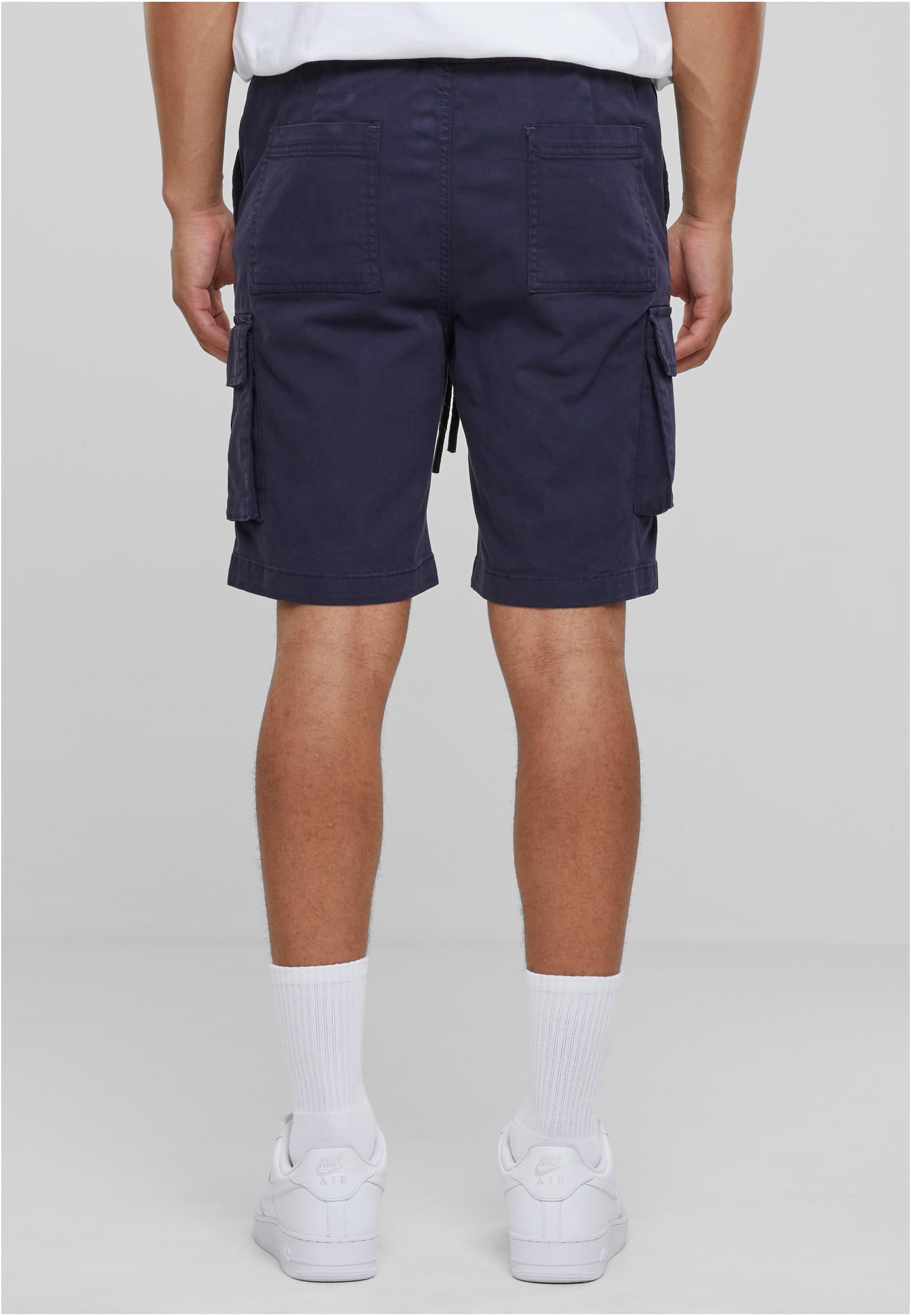 Drawstring Cargo Shorts | navy