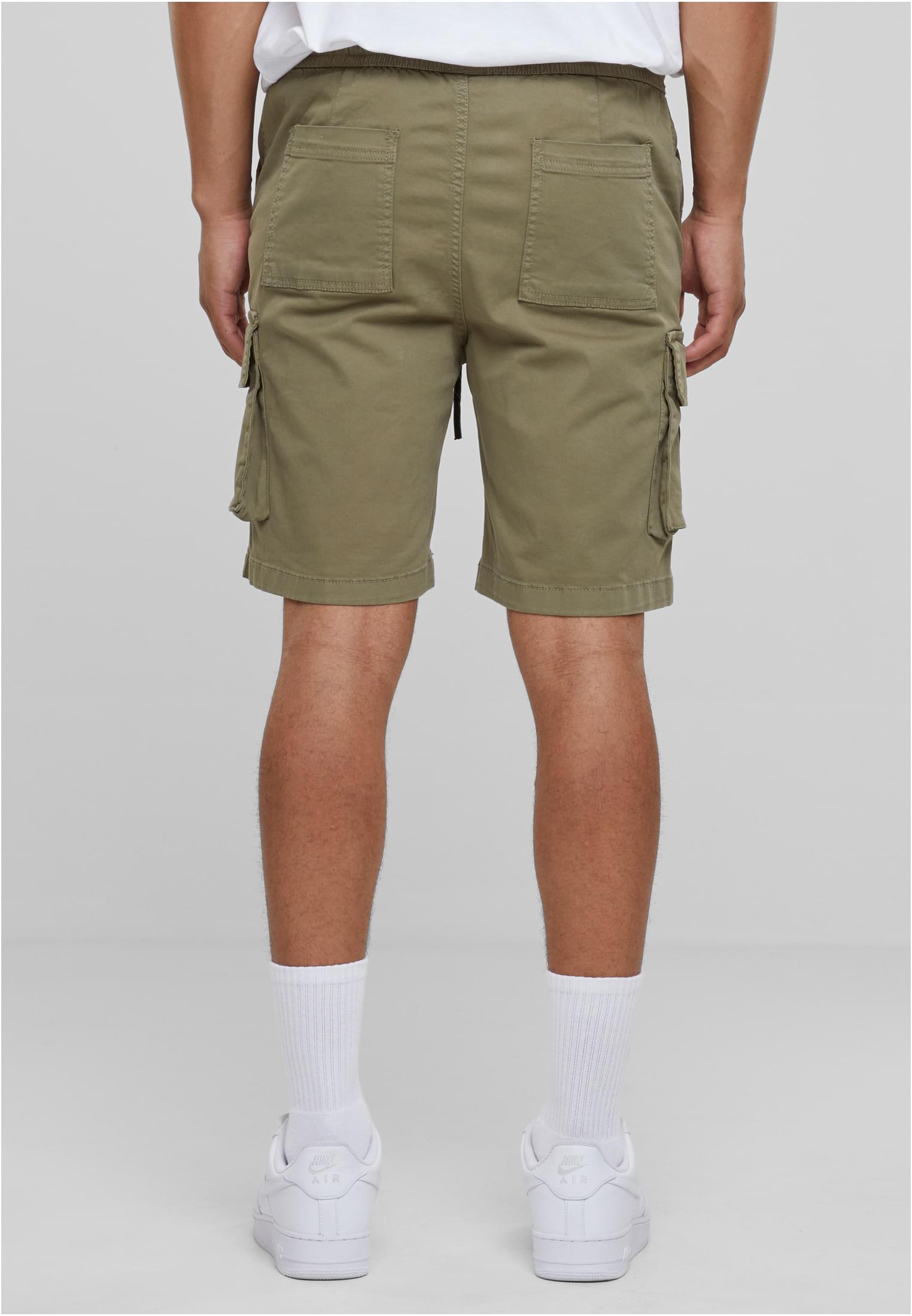 Drawstring Cargo Shorts | olive