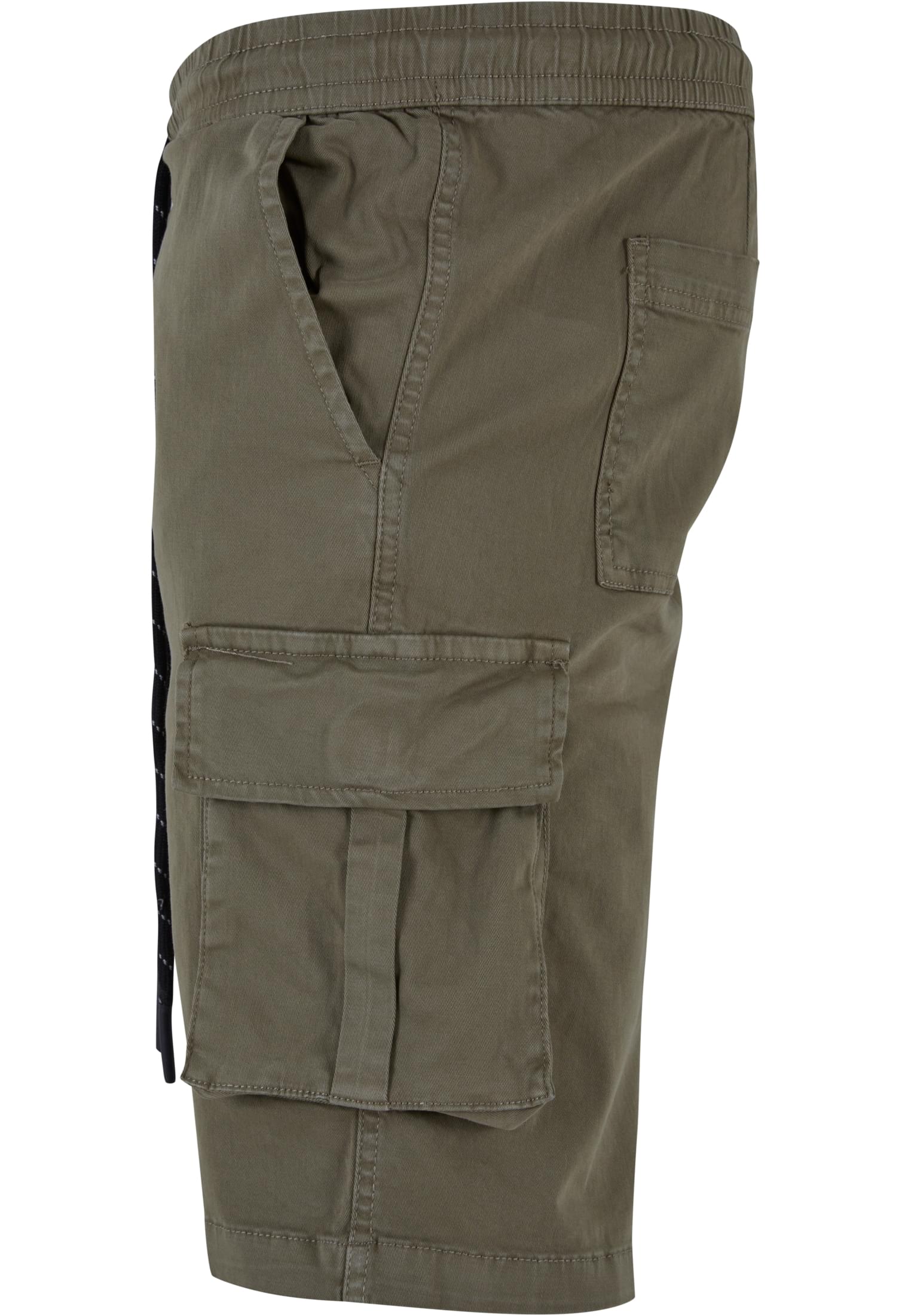 Drawstring Cargo Shorts | olive