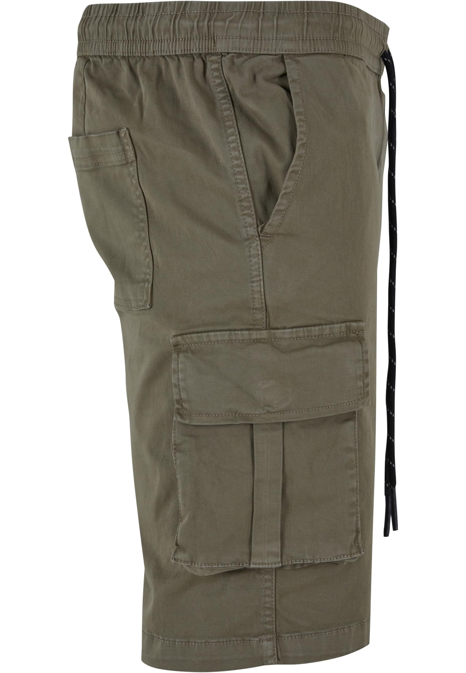 Drawstring Cargo Shorts | olive