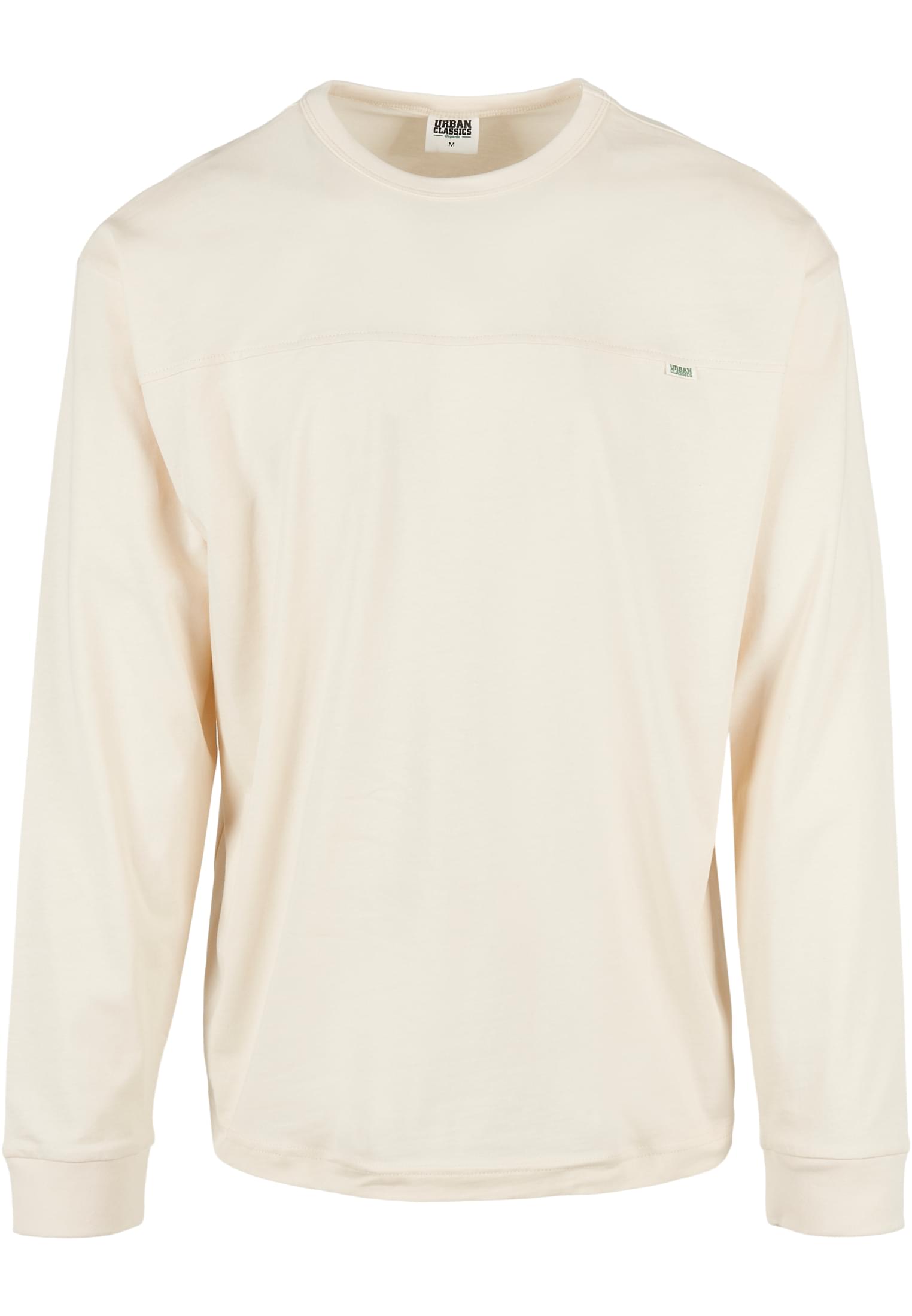 Organic Cotton Short Curved Oversized LS | whitesand