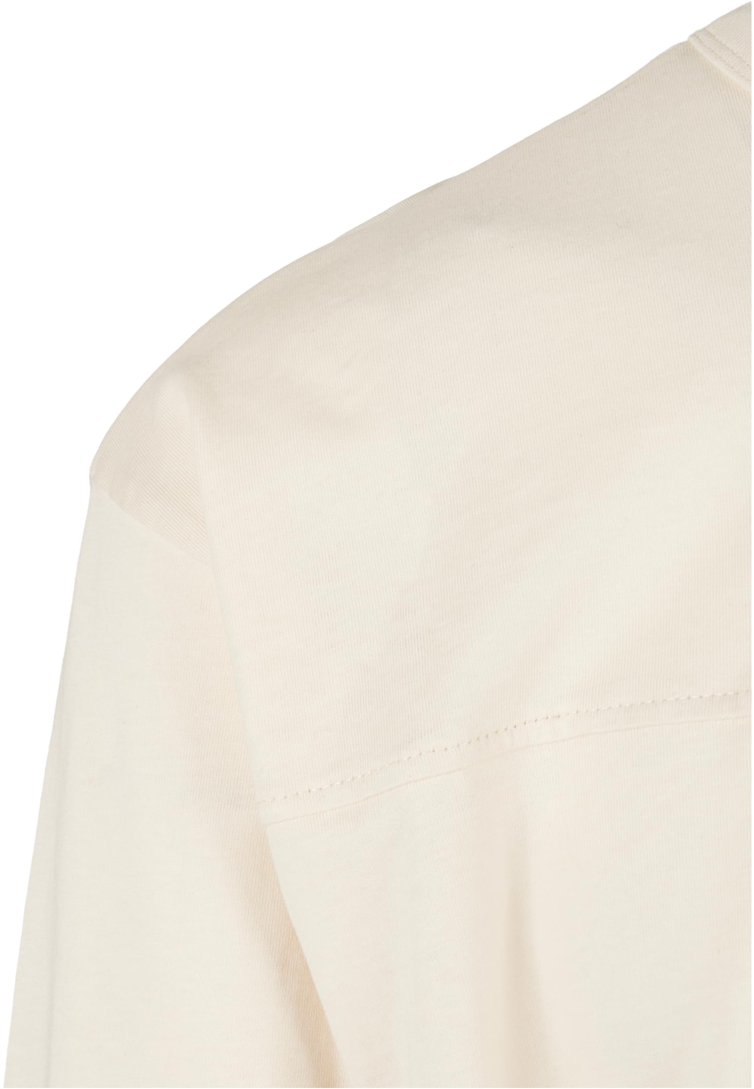 Organic Cotton Short Curved Oversized LS | whitesand