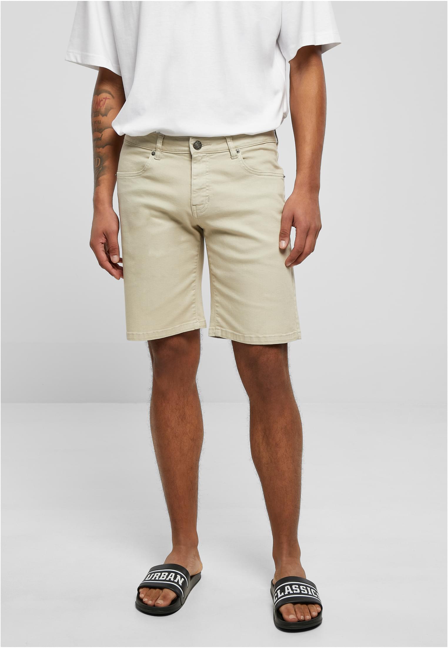 Relaxed Fit Jeans Shorts | raw washed