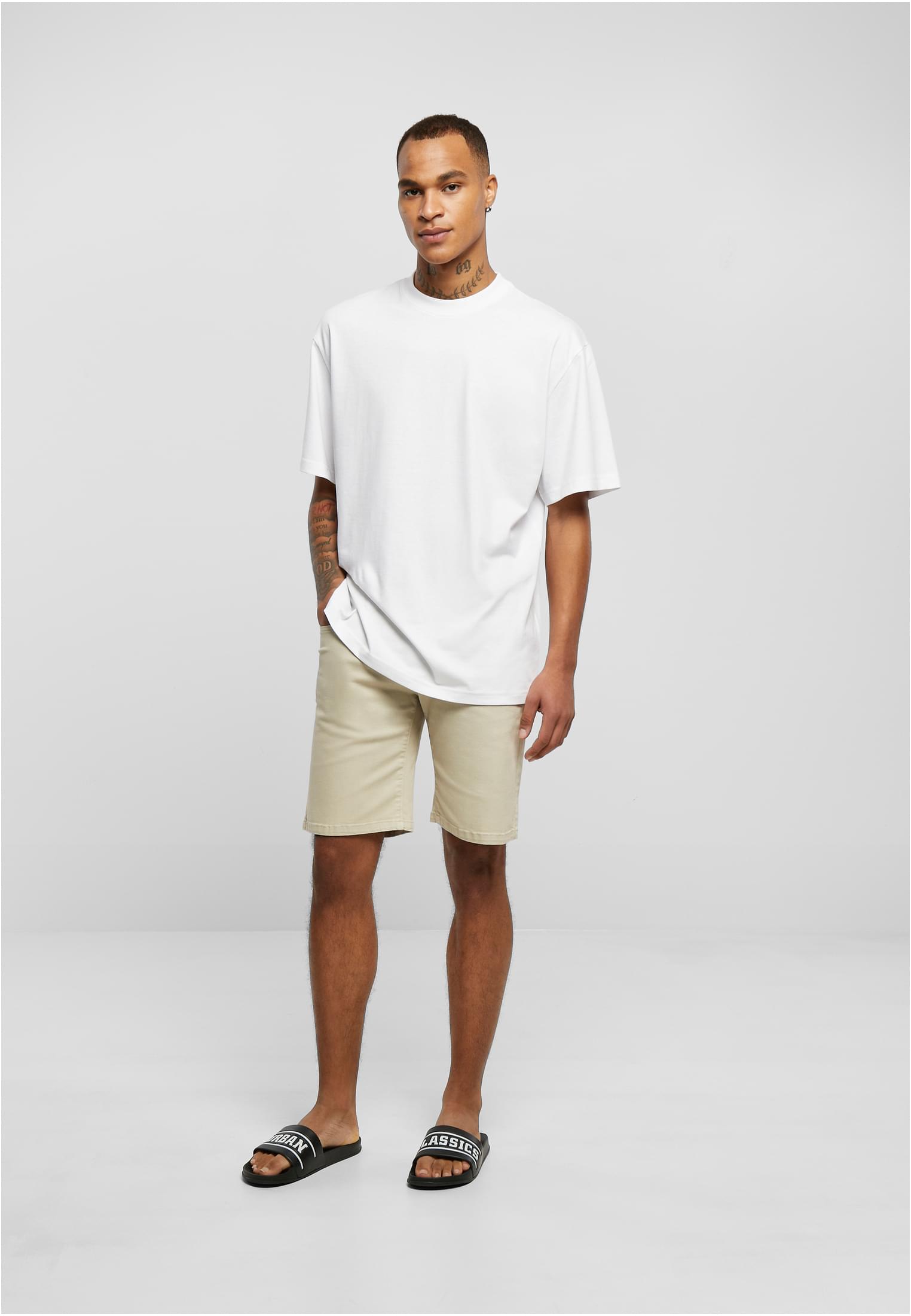 Relaxed Fit Jeans Shorts | raw washed