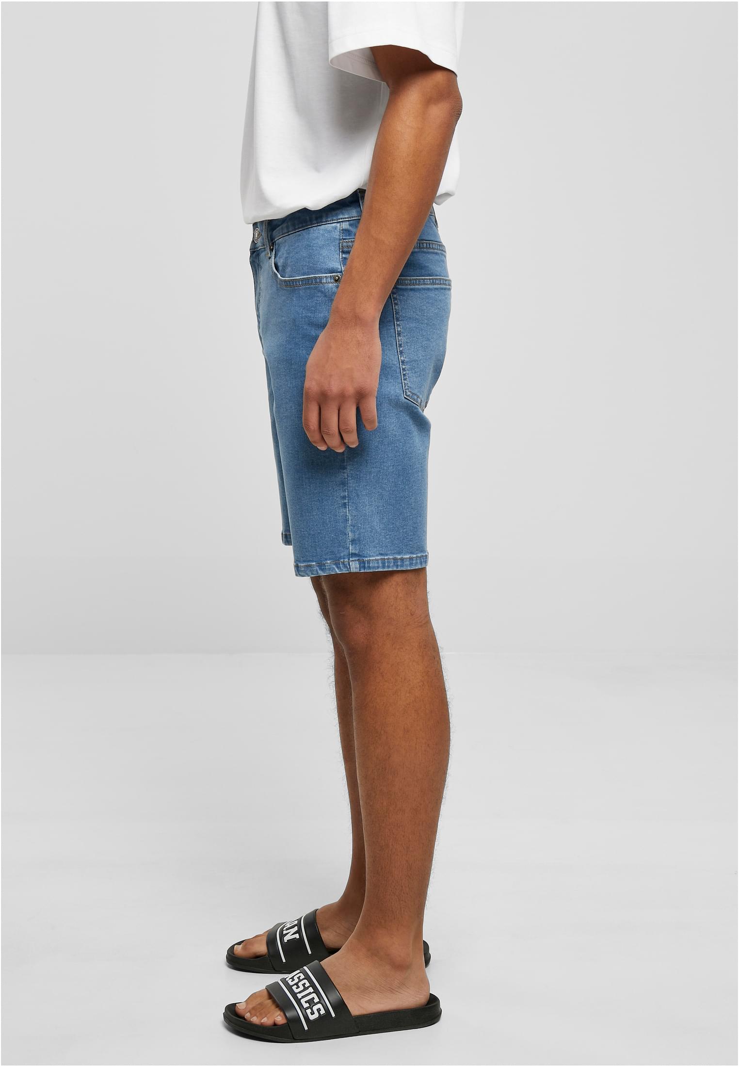 Relaxed Fit Jeans Shorts | light blue washed