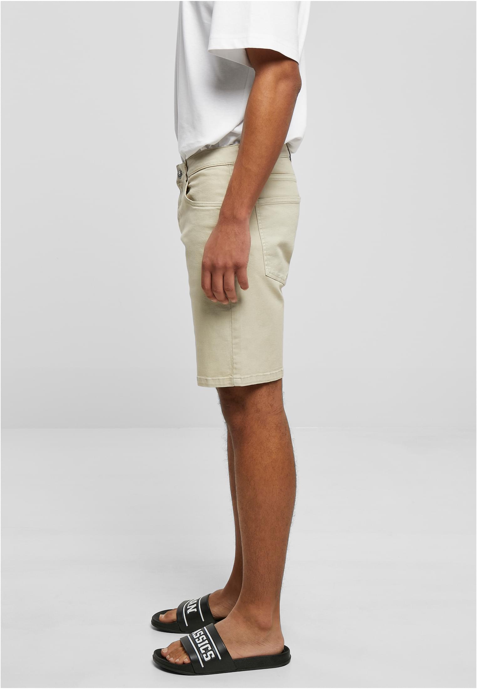 Relaxed Fit Jeans Shorts | raw washed