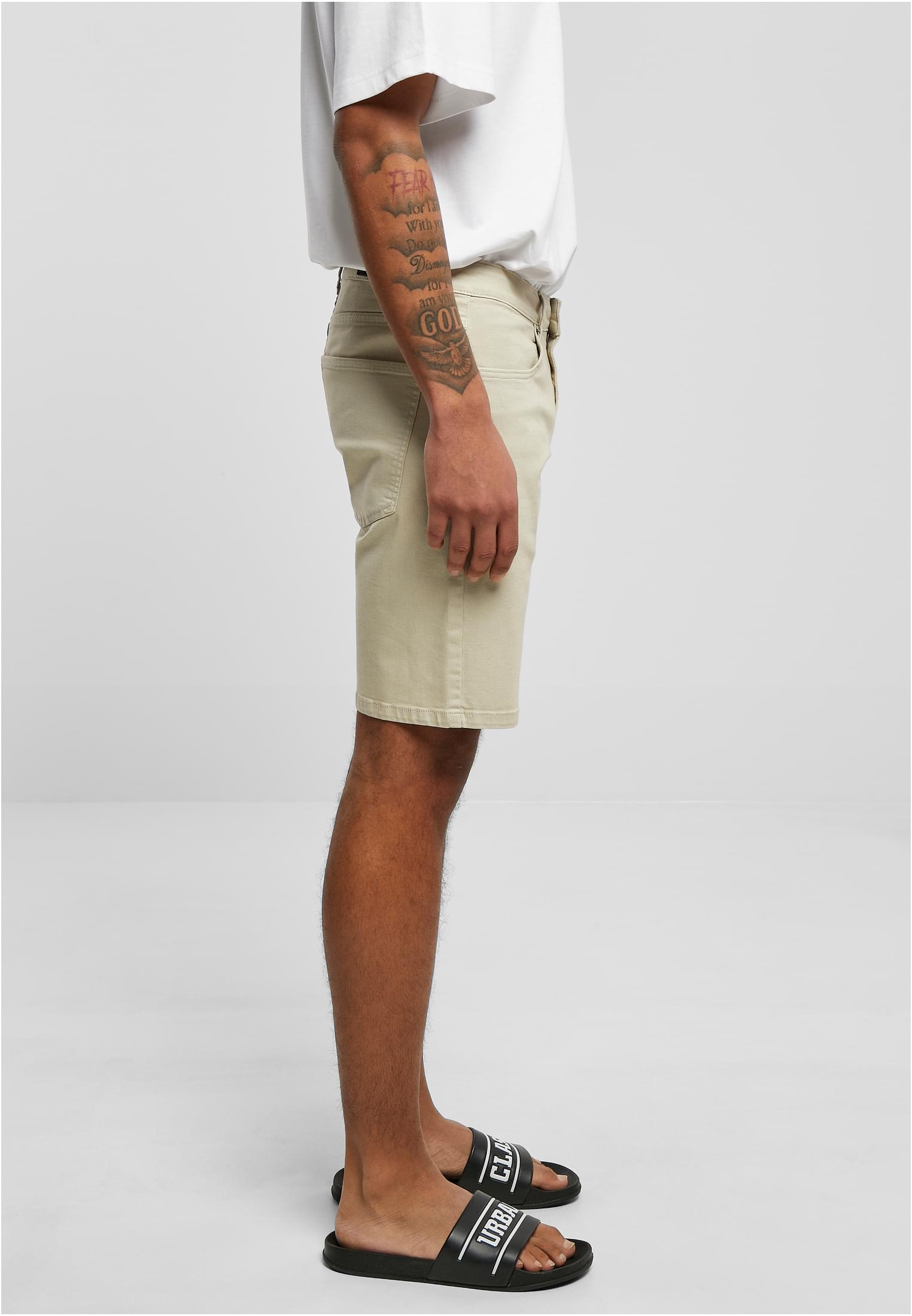 Relaxed Fit Jeans Shorts | raw washed