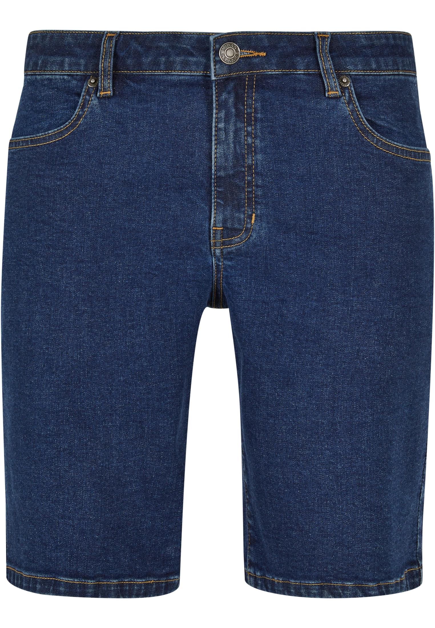 Relaxed Fit Jeans Shorts | mid indigo washed