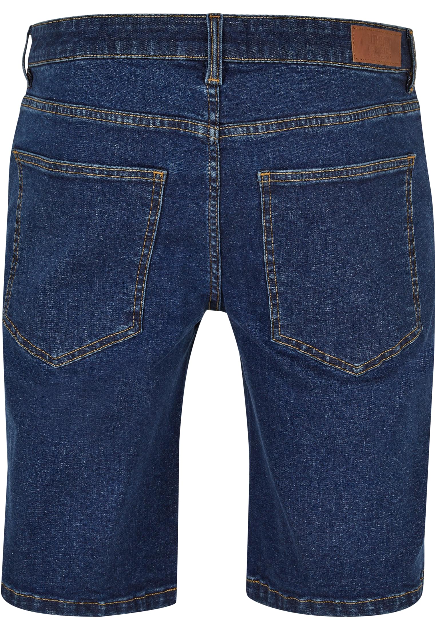 Relaxed Fit Jeans Shorts | mid indigo washed