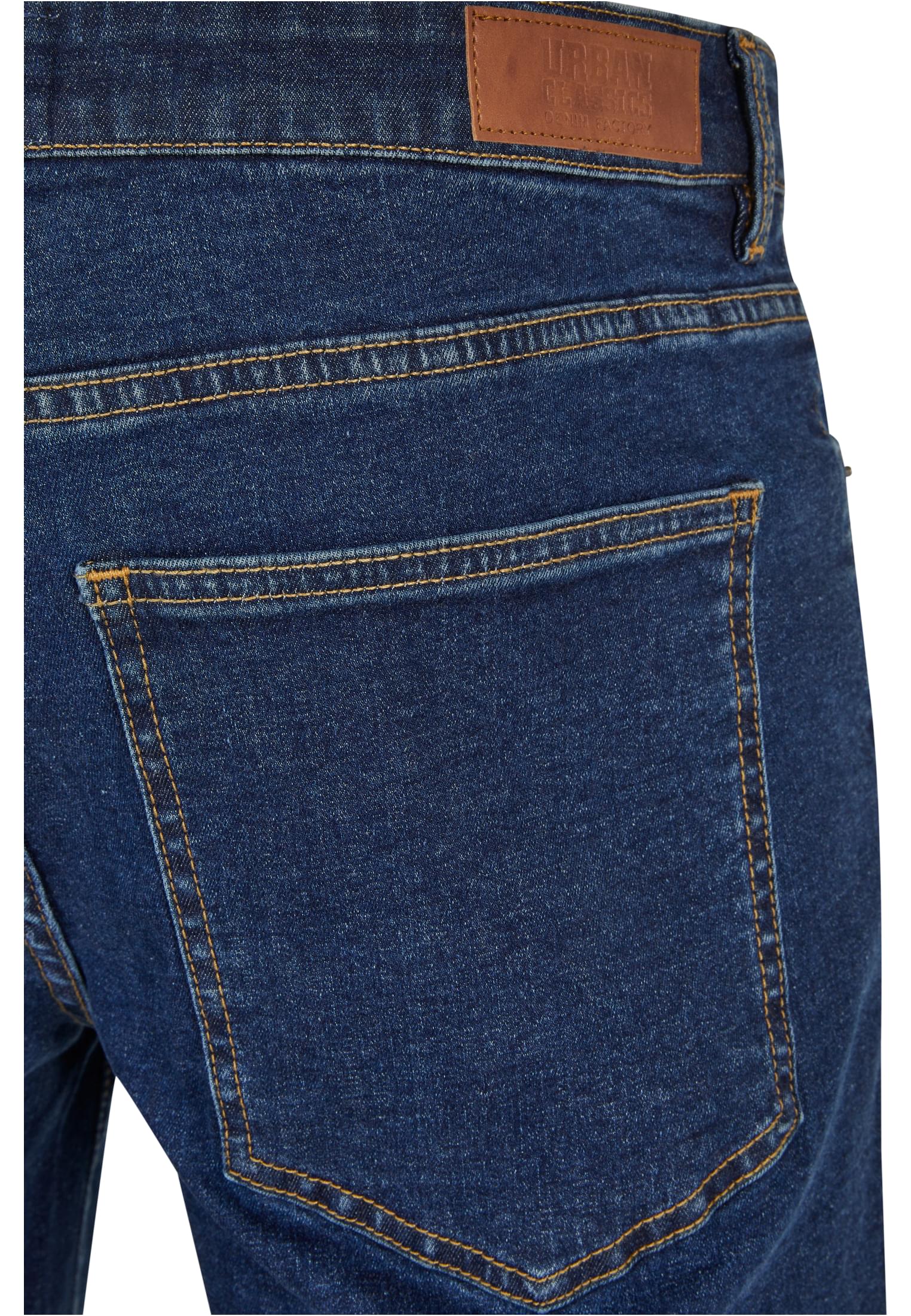 Relaxed Fit Jeans Shorts | mid indigo washed