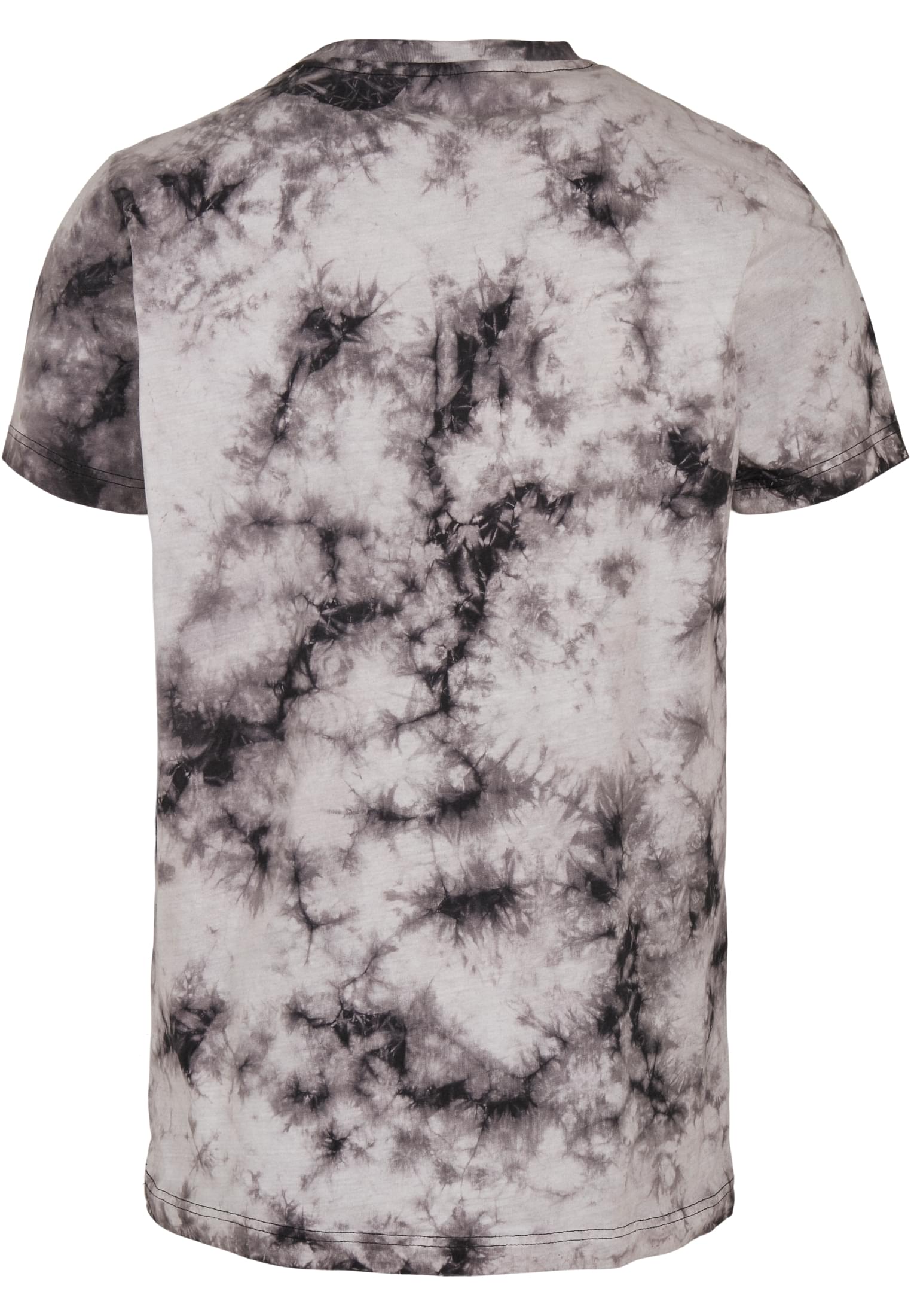 Black Tie Dye Tee | white/black