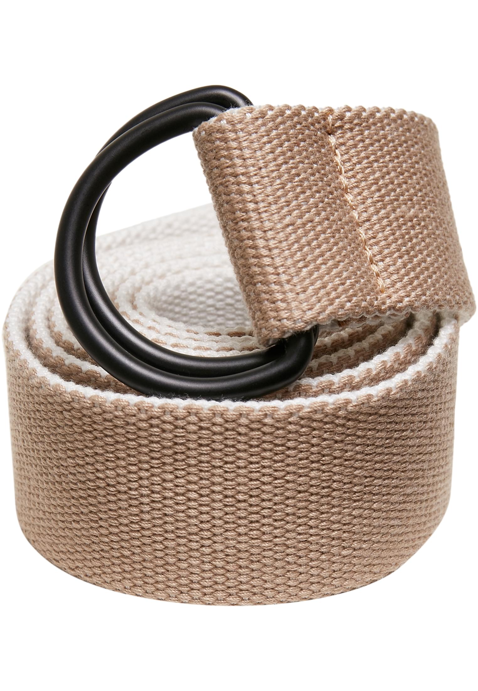 Easy D-Ring Belt 2-Pack | black/olive+white/pepple