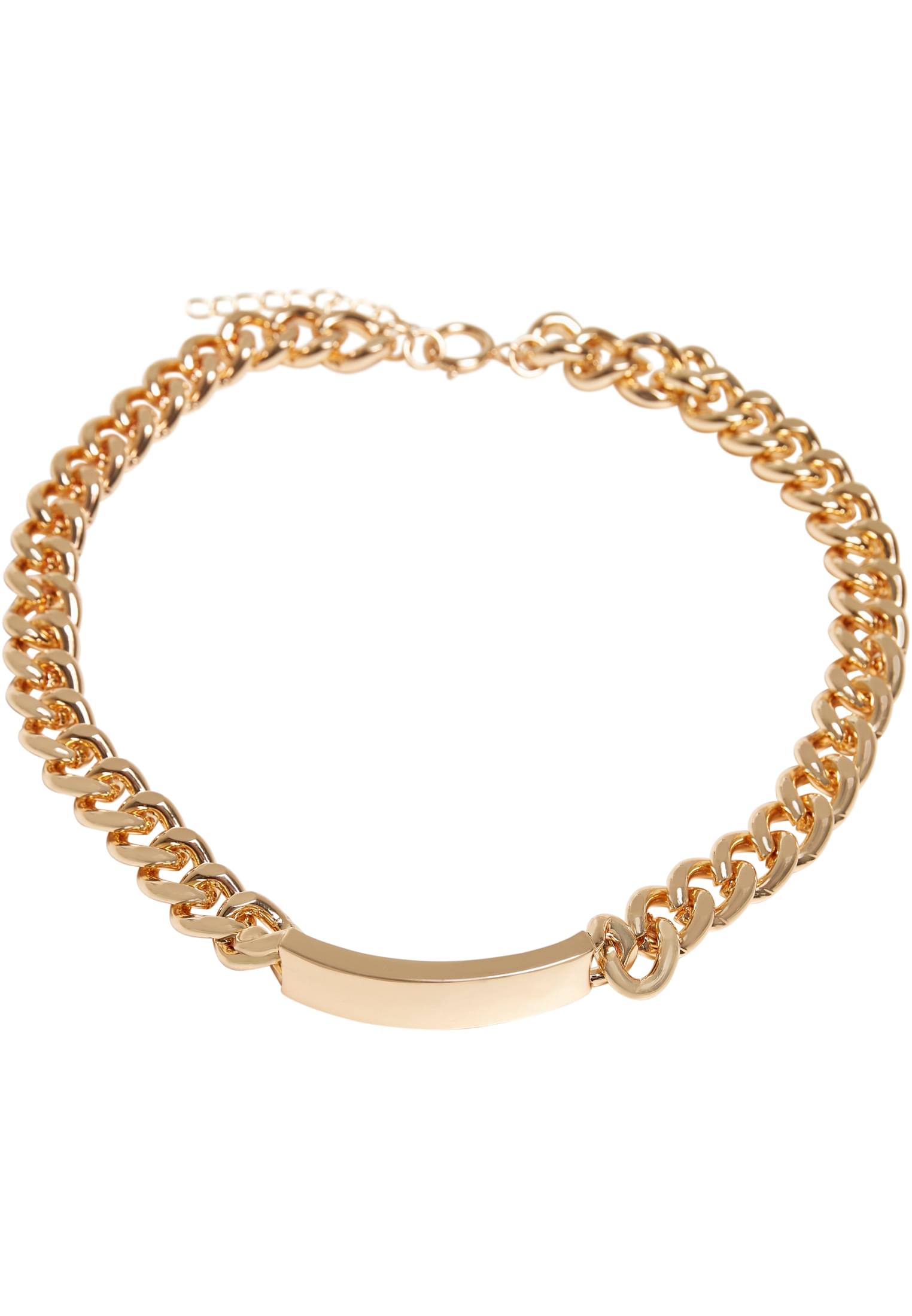 Plate Necklace | gold