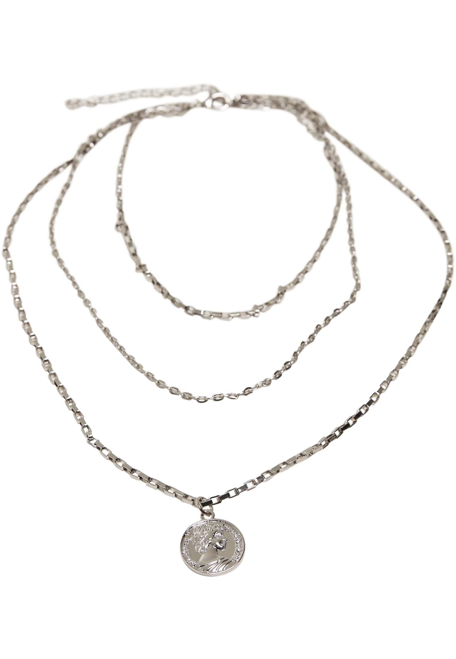 Layering Amulet Necklace | silver