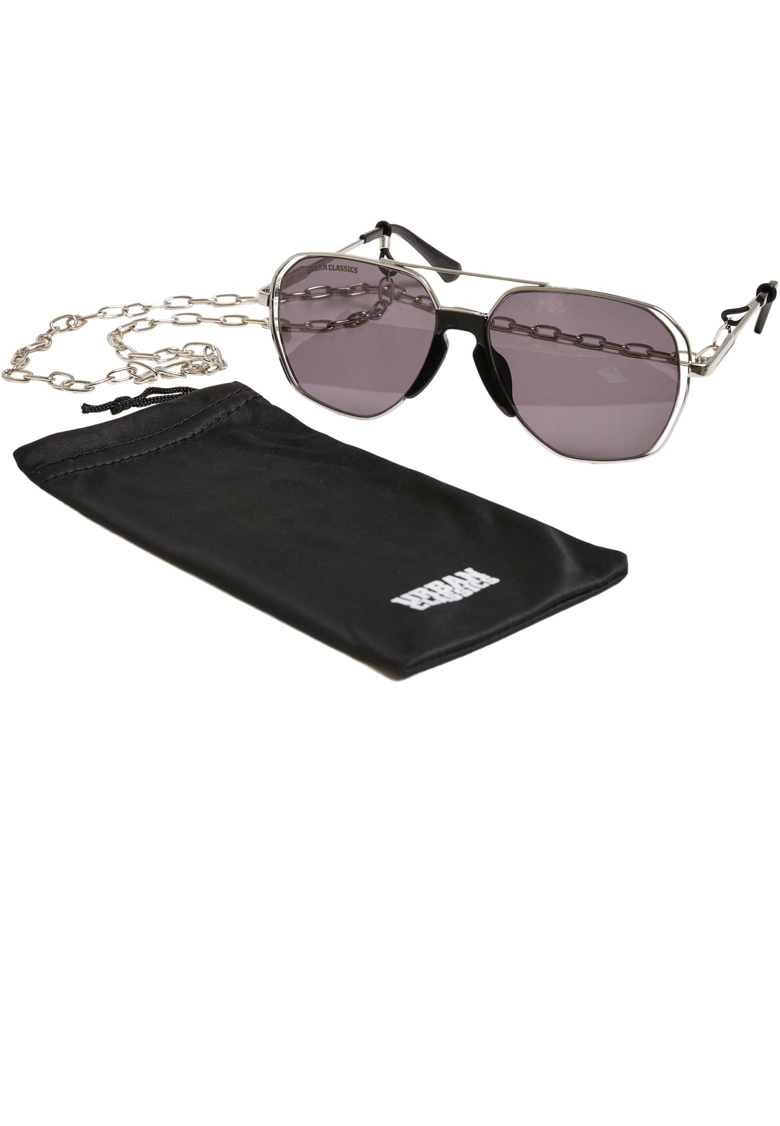 Sunglasses Karphatos with Chain | silver