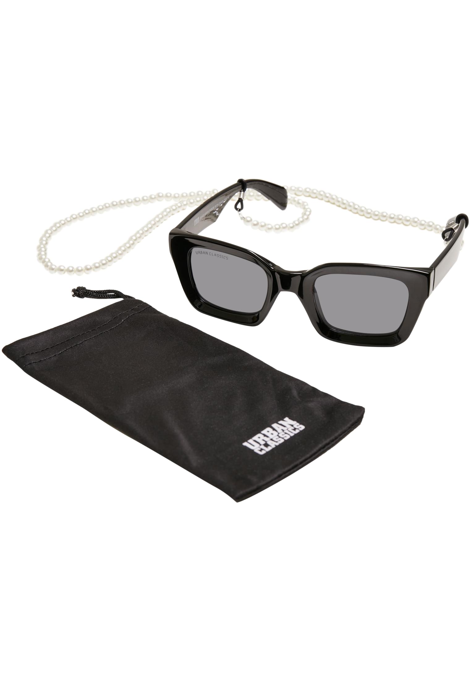 Sunglasses Poros With Chain | black/black