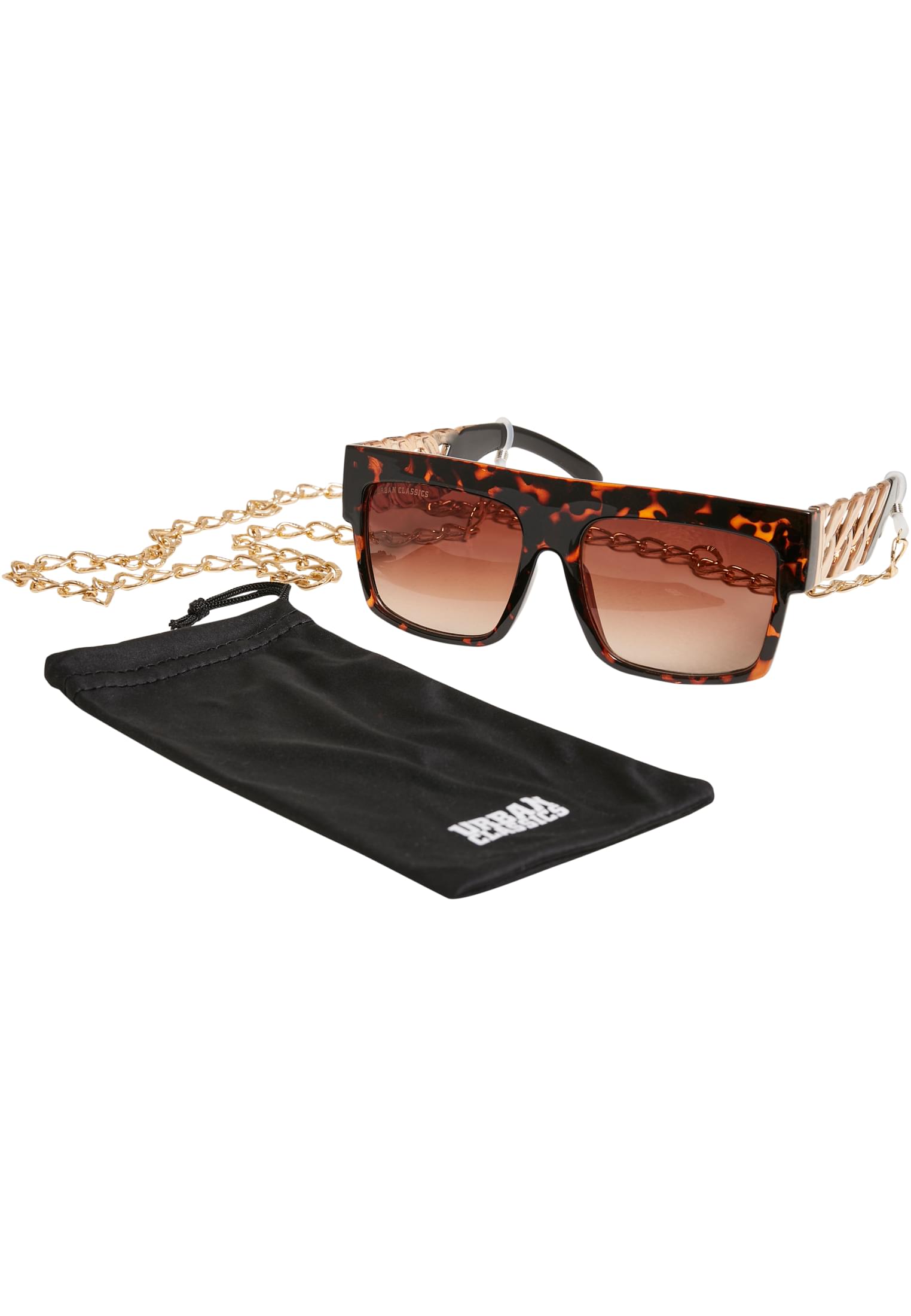 Sunglasses Zakynthos with Chain | amber/gold