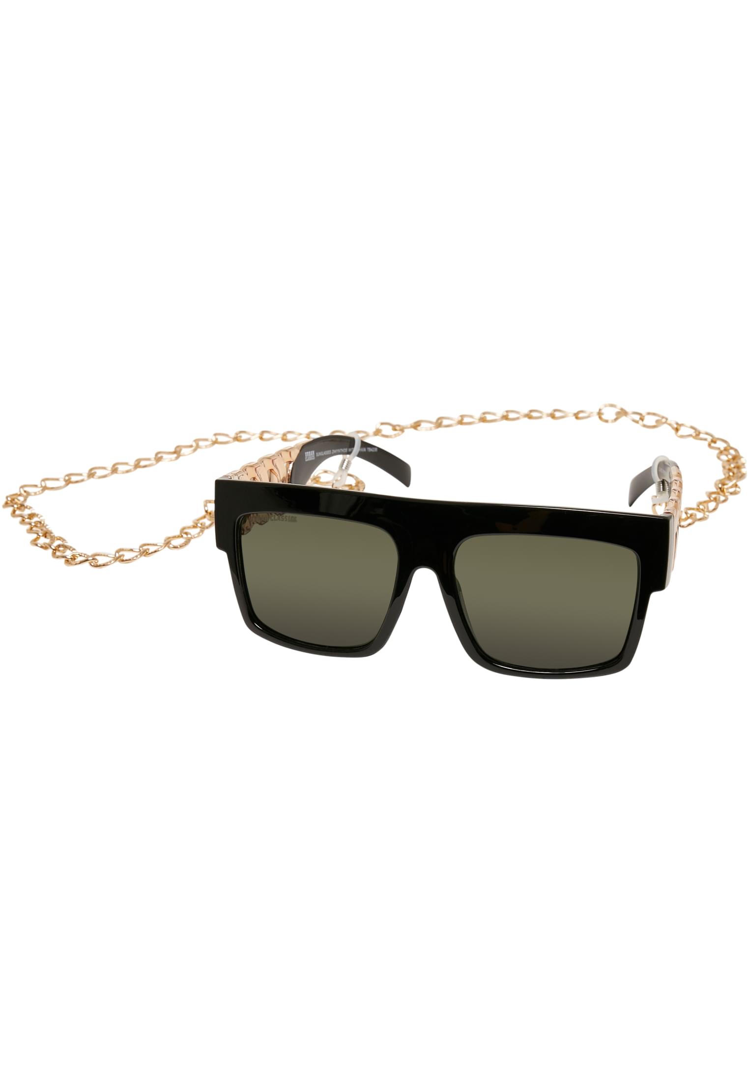 Sunglasses Zakynthos with Chain | black/gold