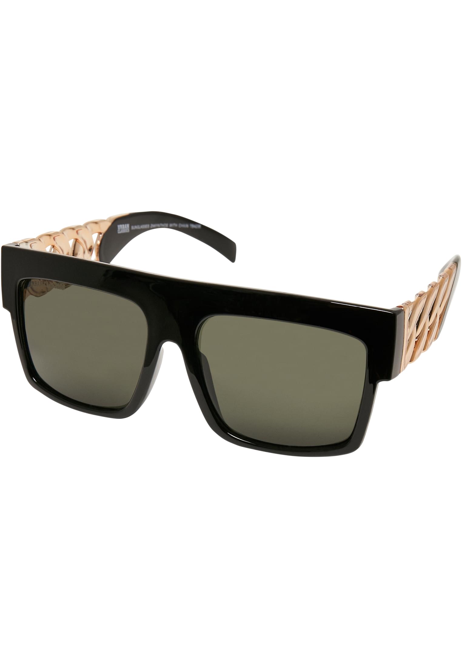 Sunglasses Zakynthos with Chain | black/gold