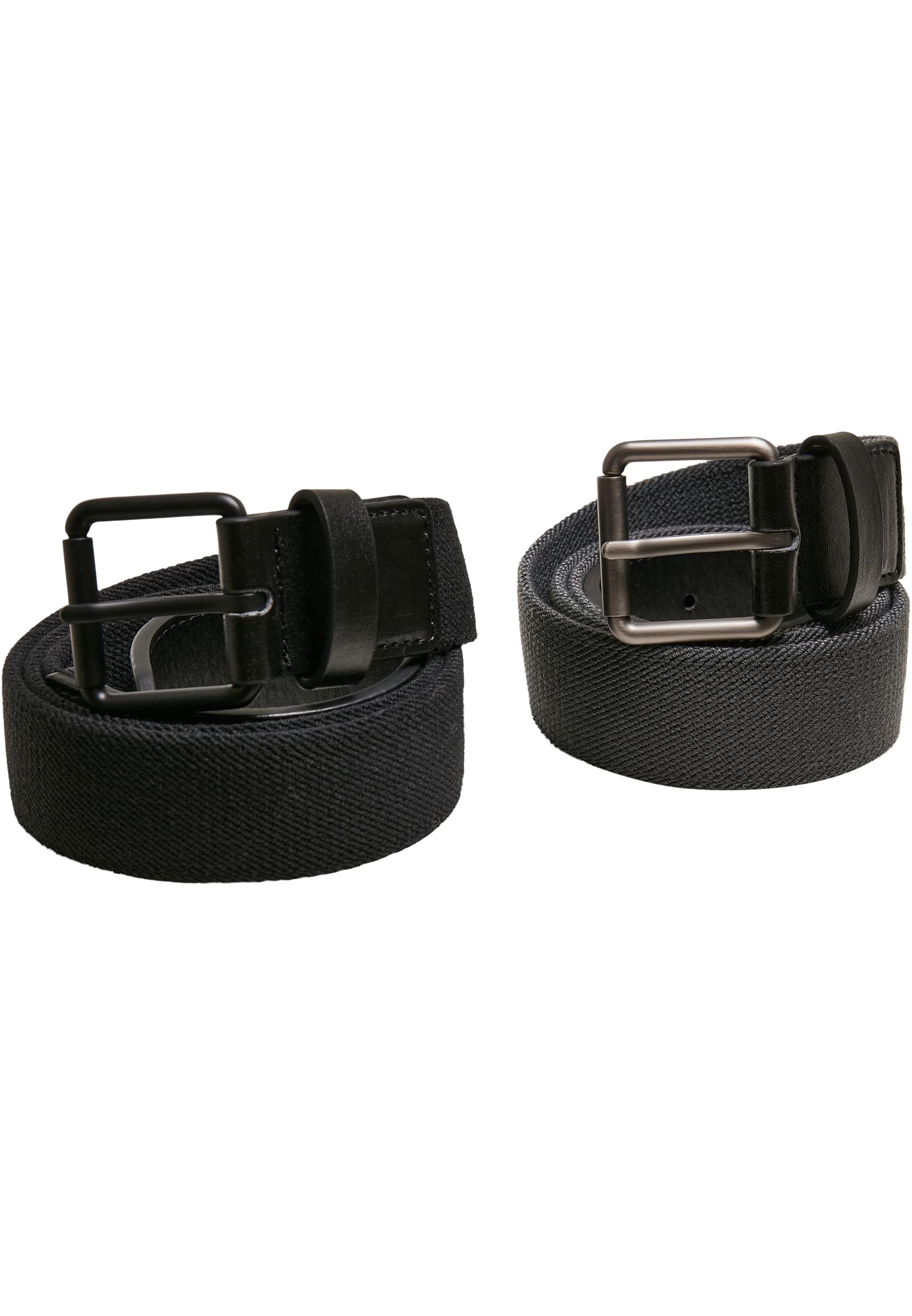 Stretch Basic Belt 2-Pack | black/charcoal