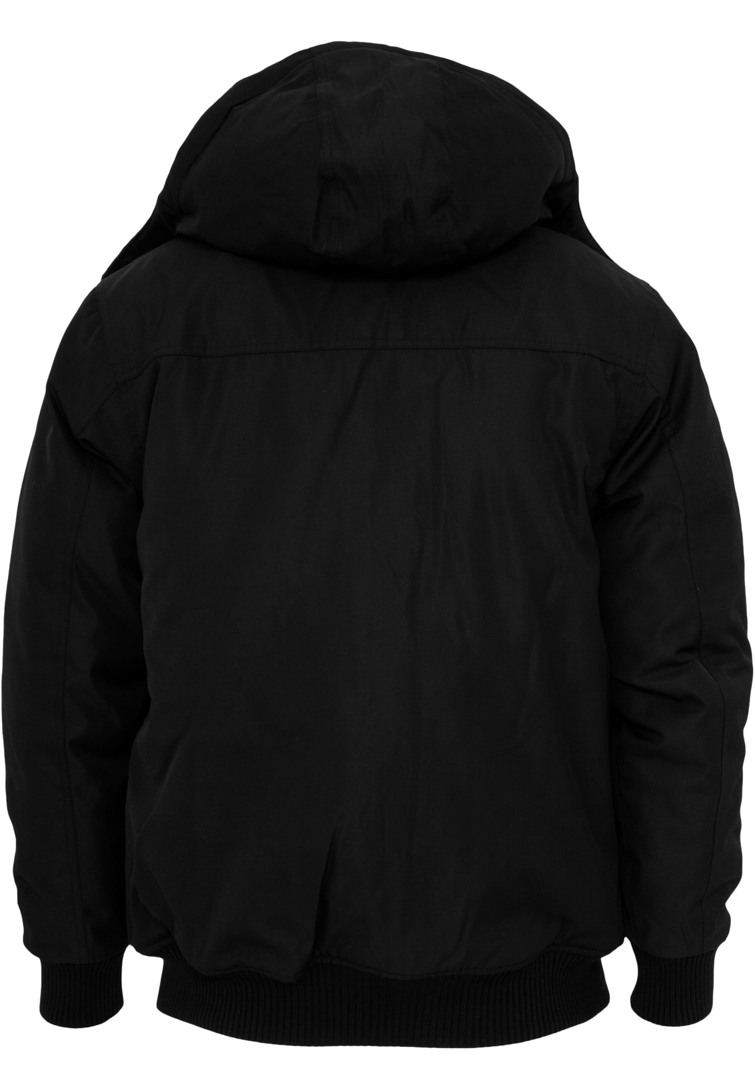 Heavy Hooded Winter Jacket | black