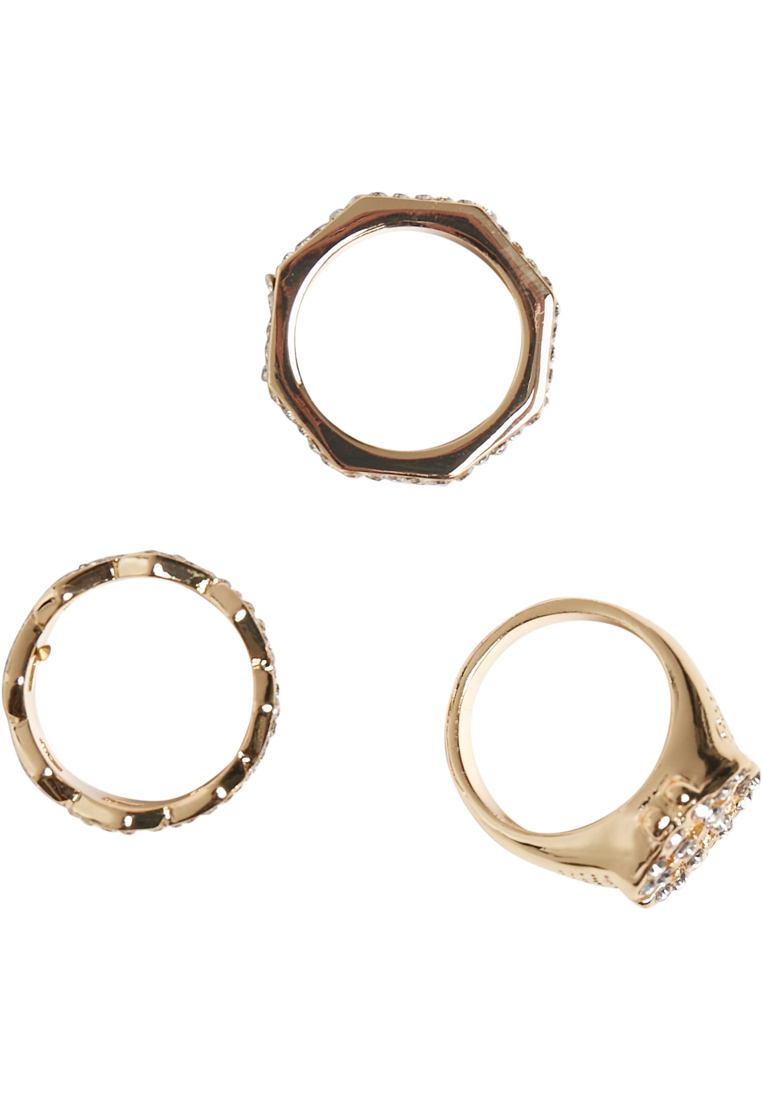 Dollar Ring 3-Pack | gold