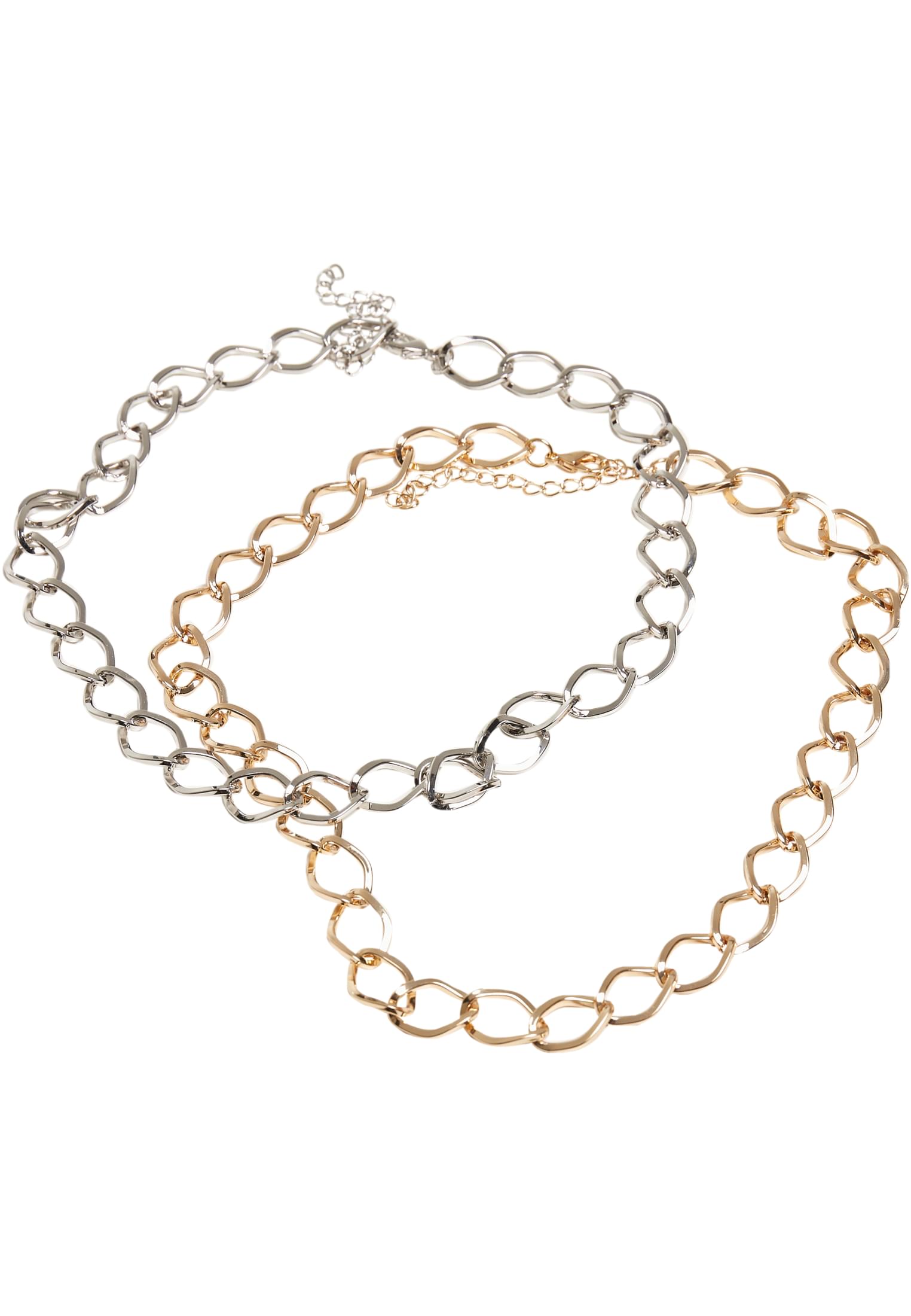 Big Classic Necklace 2-Pack | gold/silver