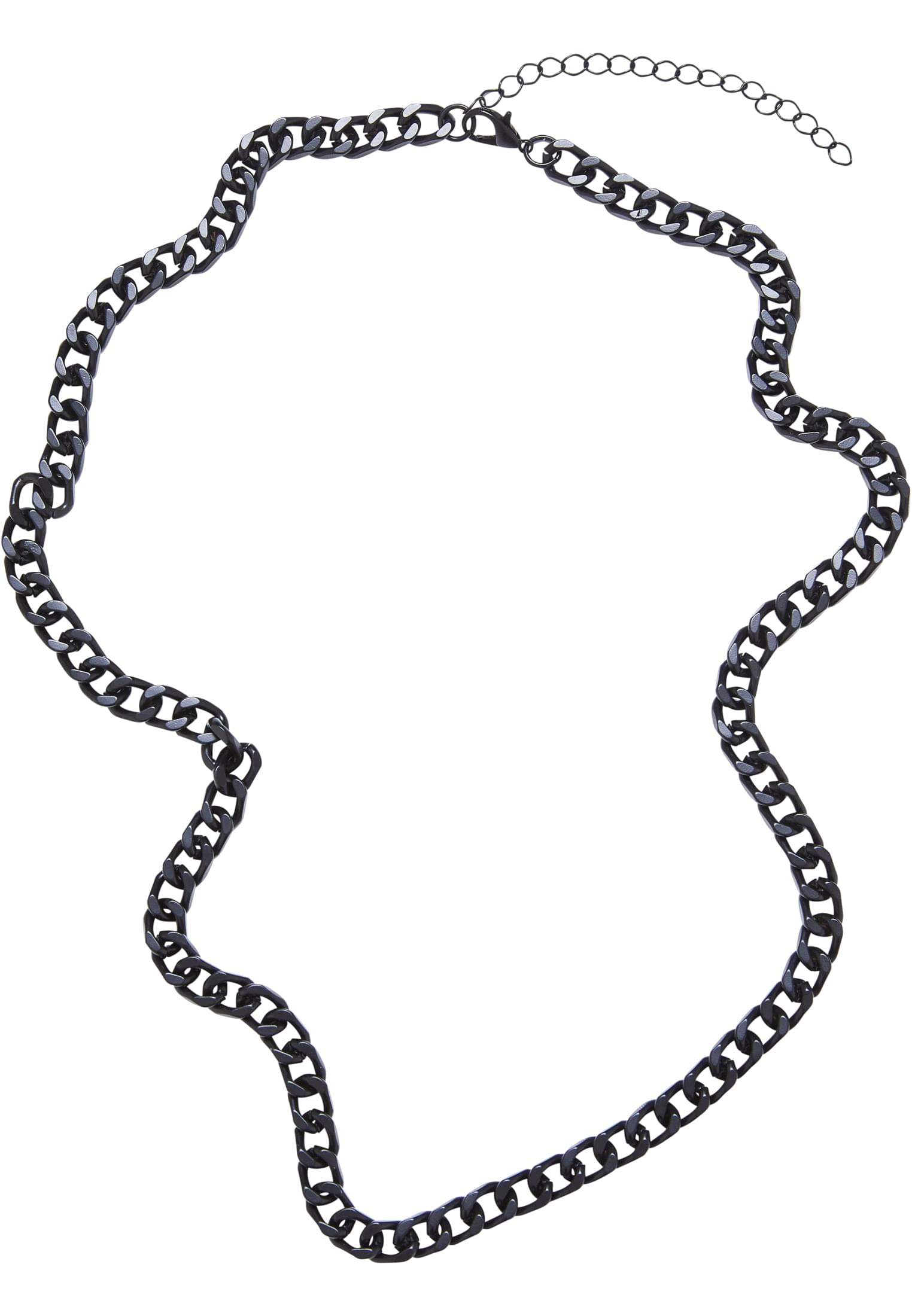 Long Basic Chain Necklace | black