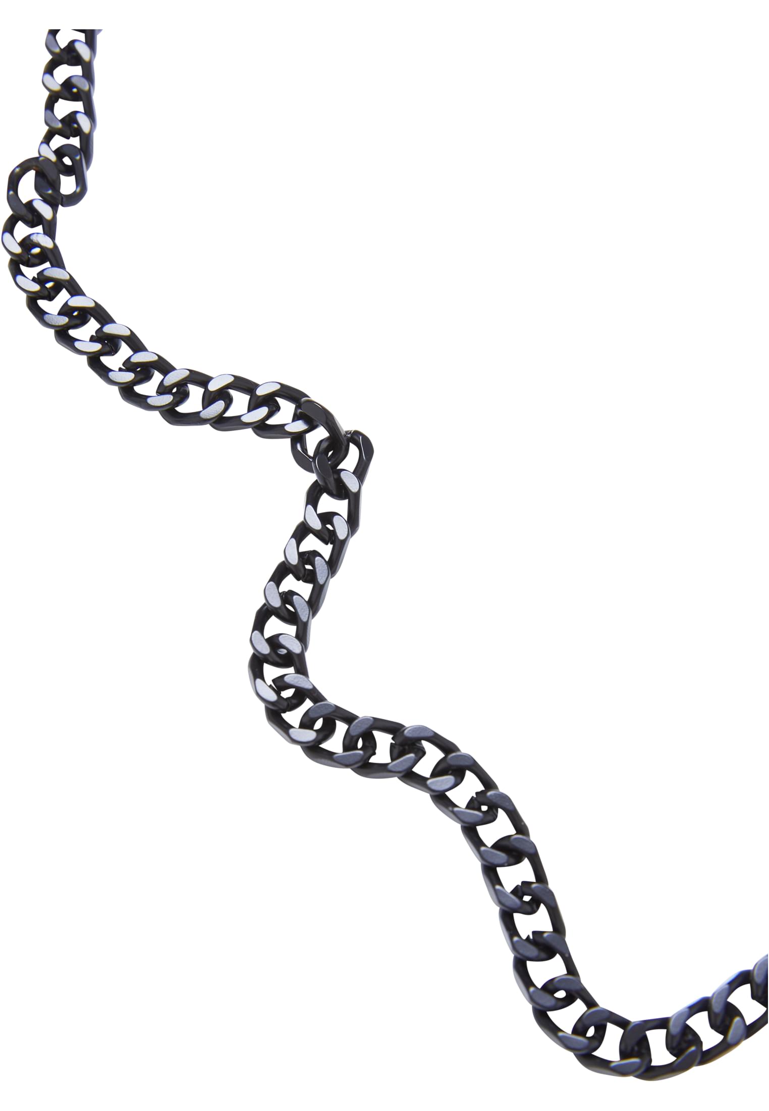 Long Basic Chain Necklace | black