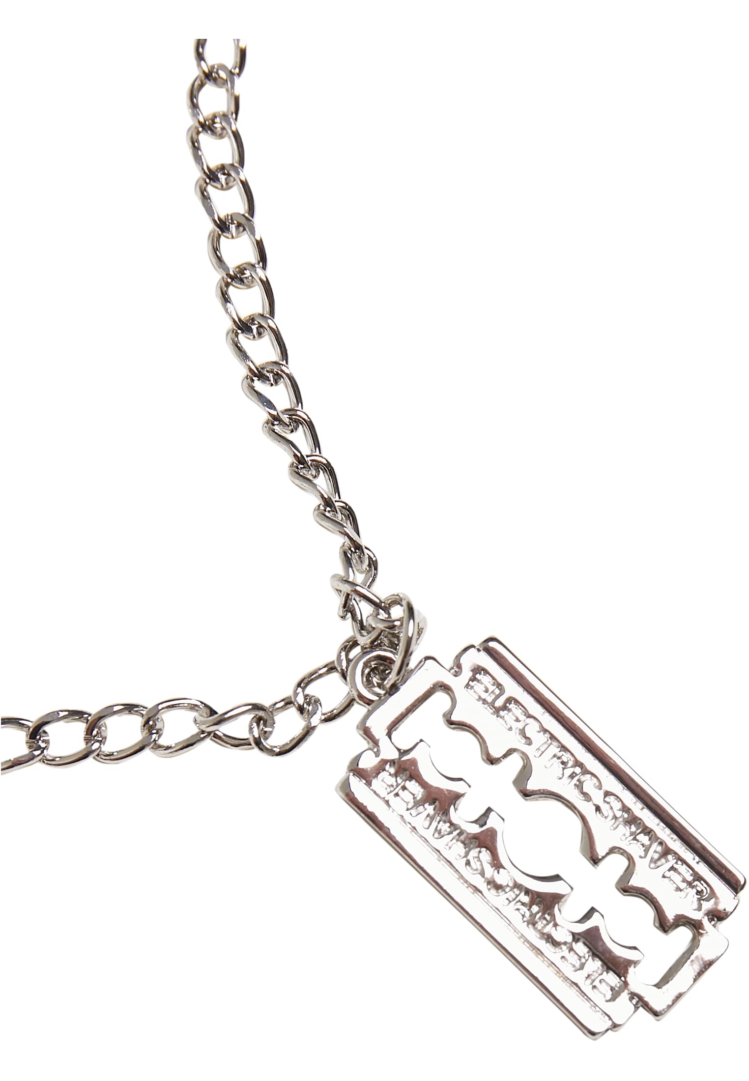 Razor Blade Necklace | silver