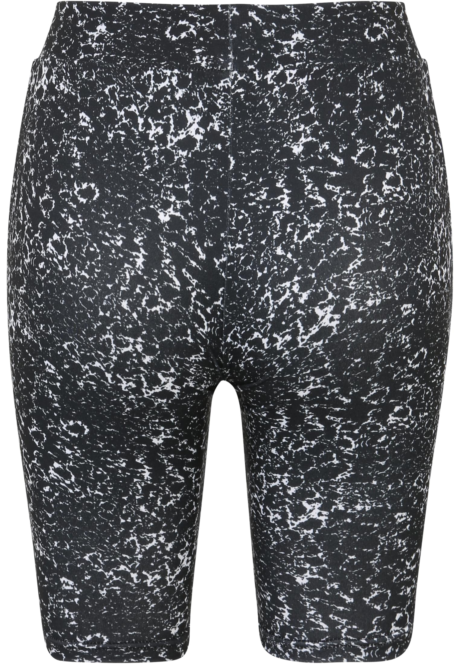 Ladies AOP Cycle Shorts 2-Pack | black/white+black