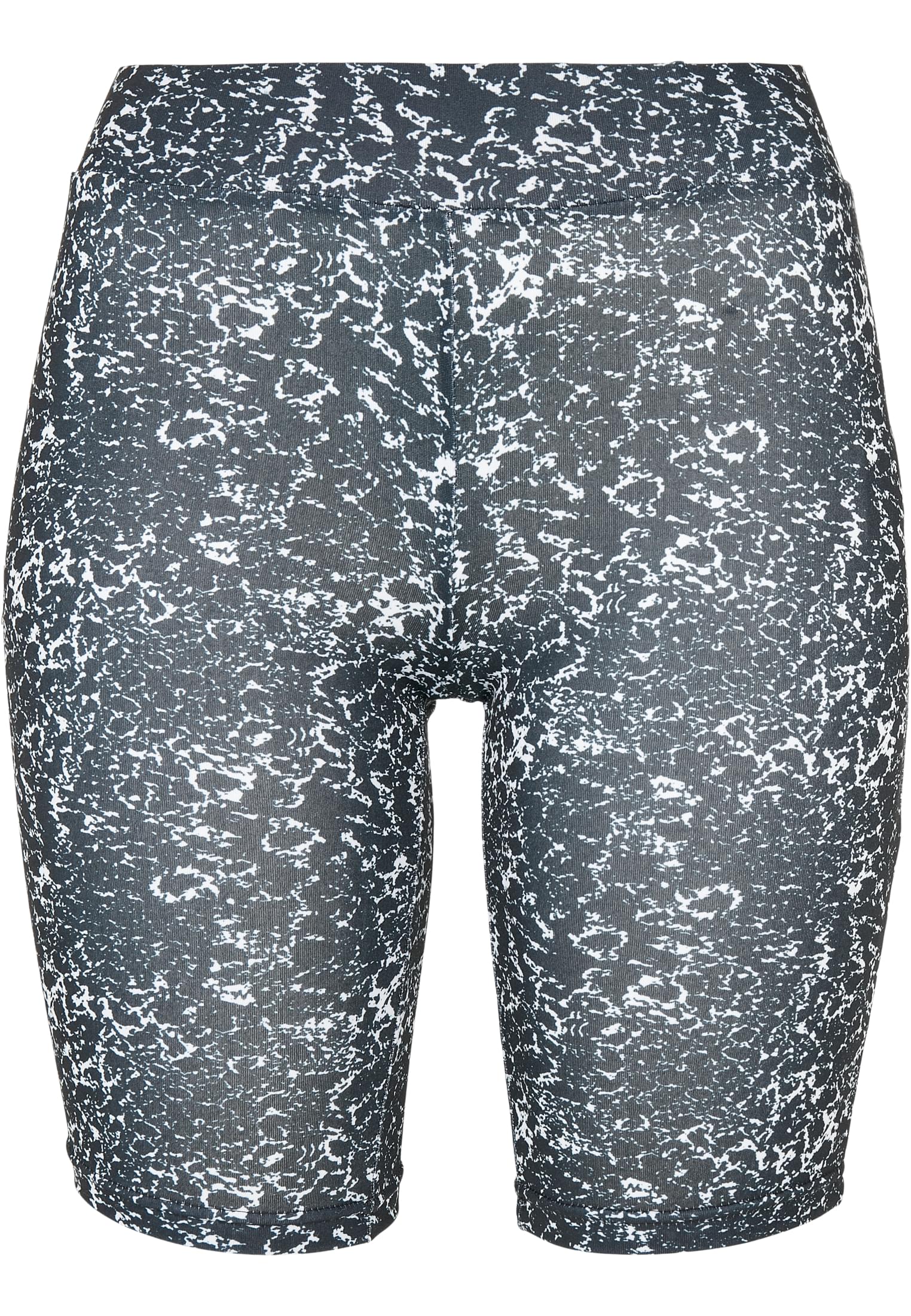 Ladies AOP Cycle Shorts | black/white