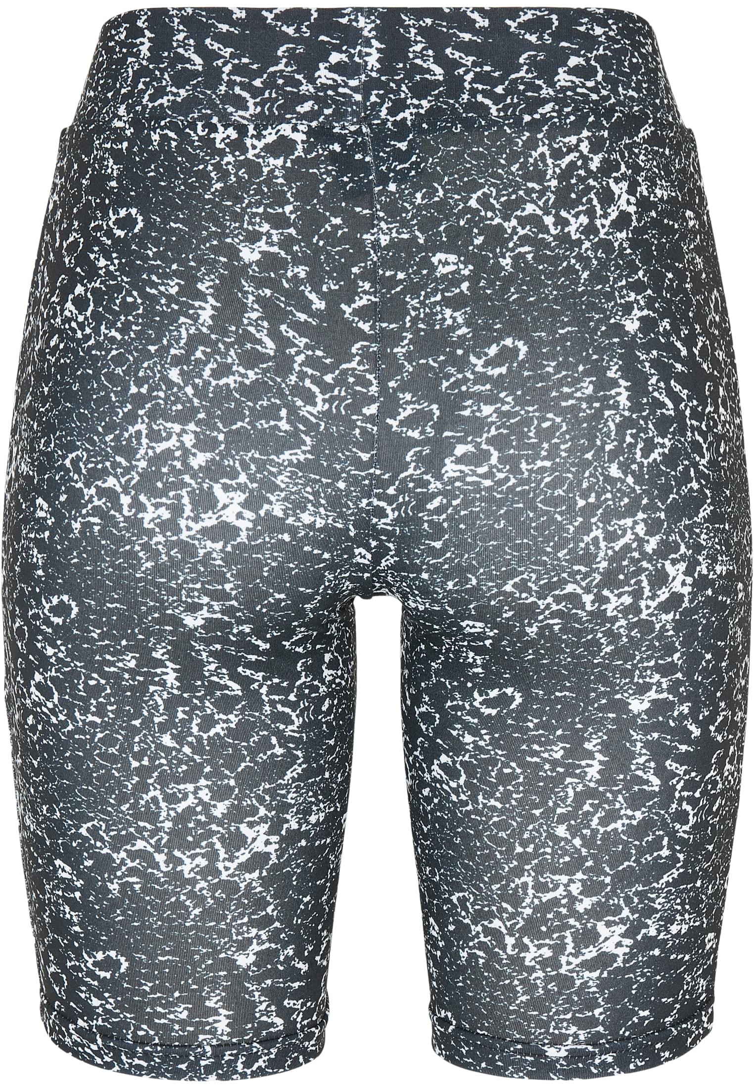 Ladies AOP Cycle Shorts | black/white