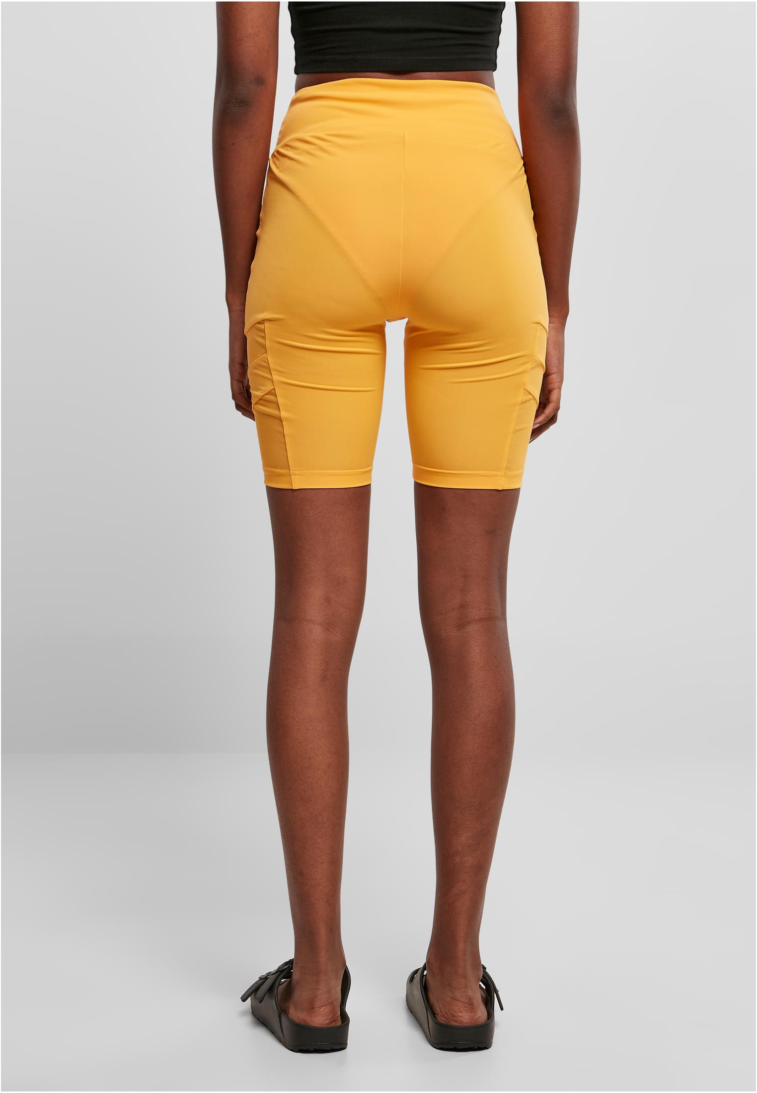 Ladies High Waist Tech Mesh Cycle Shorts | magicmango