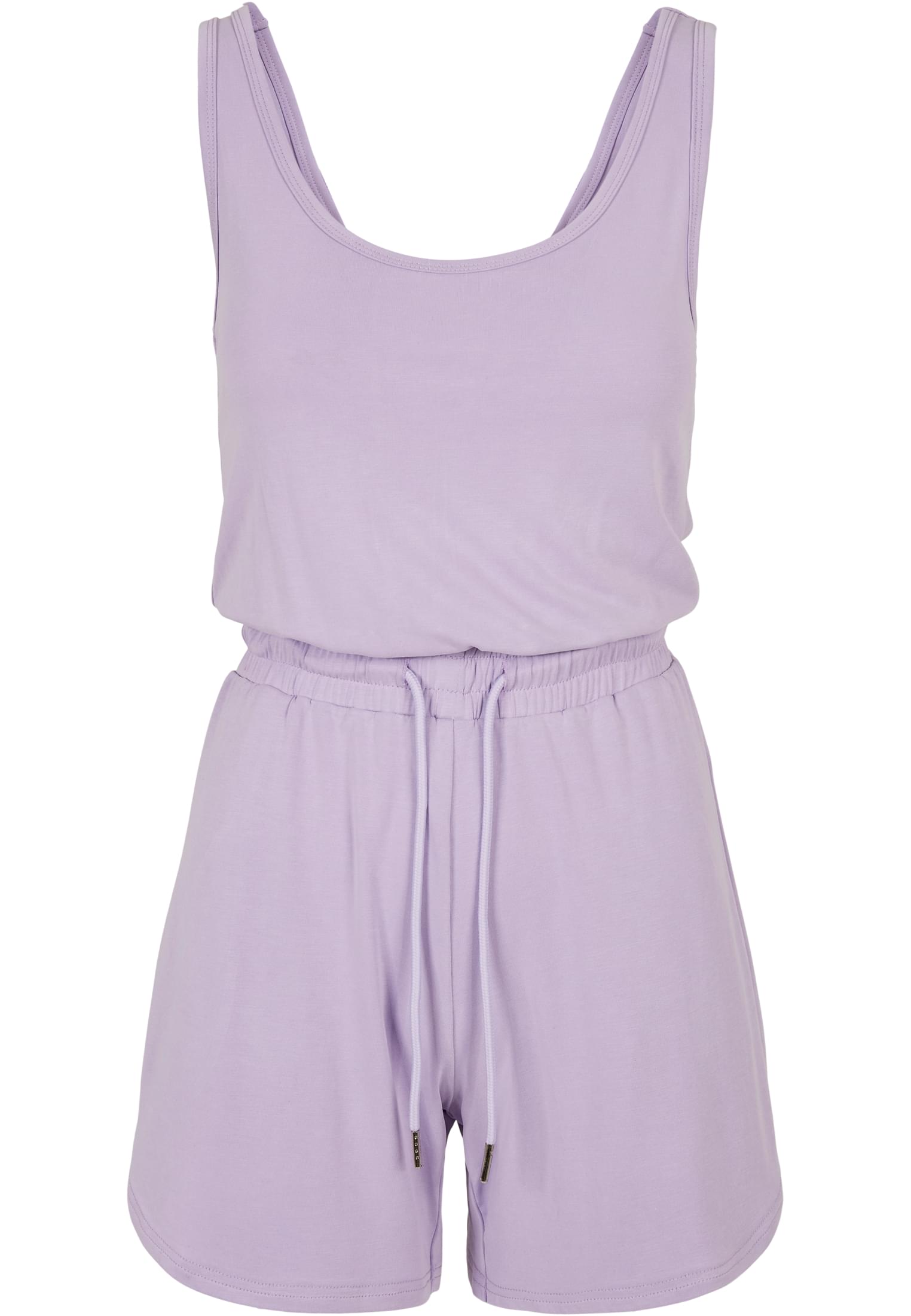 Ladies Short Sleeveless Modal Jumpsuit | lilac