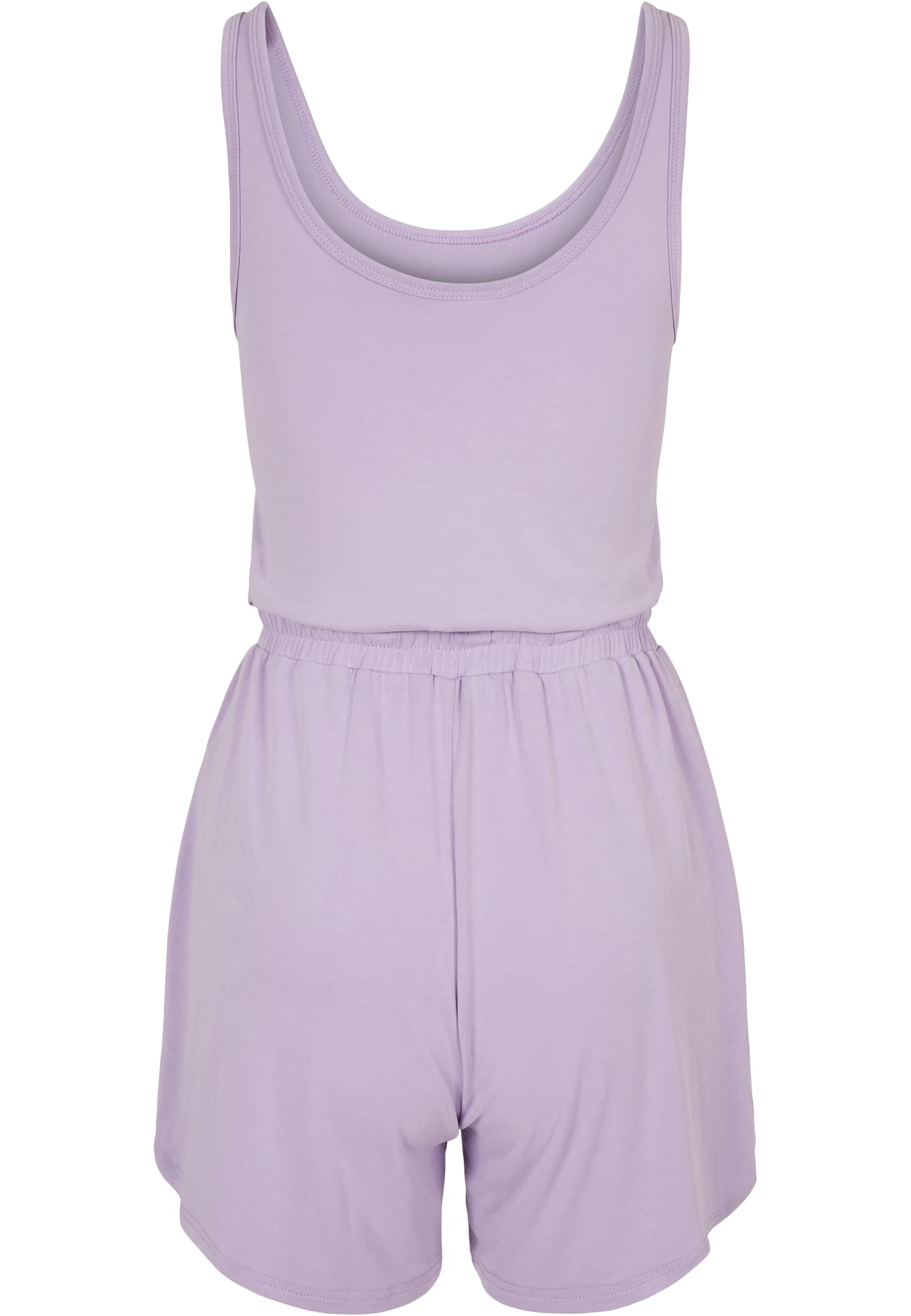 Ladies Short Sleeveless Modal Jumpsuit | lilac