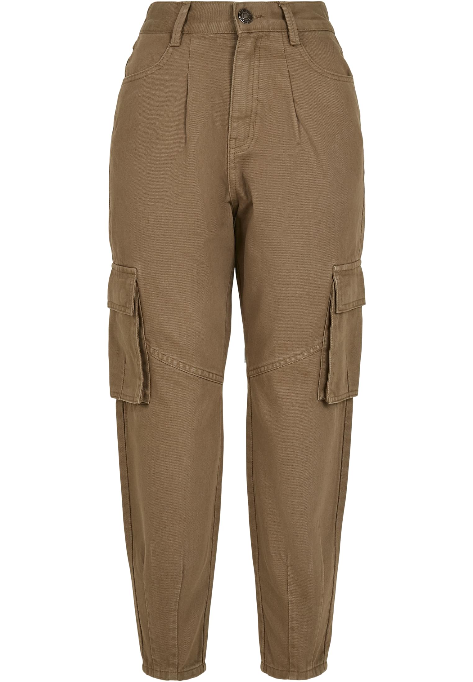 Ladies Ballon Fit Cargo Twill Pants | khaki