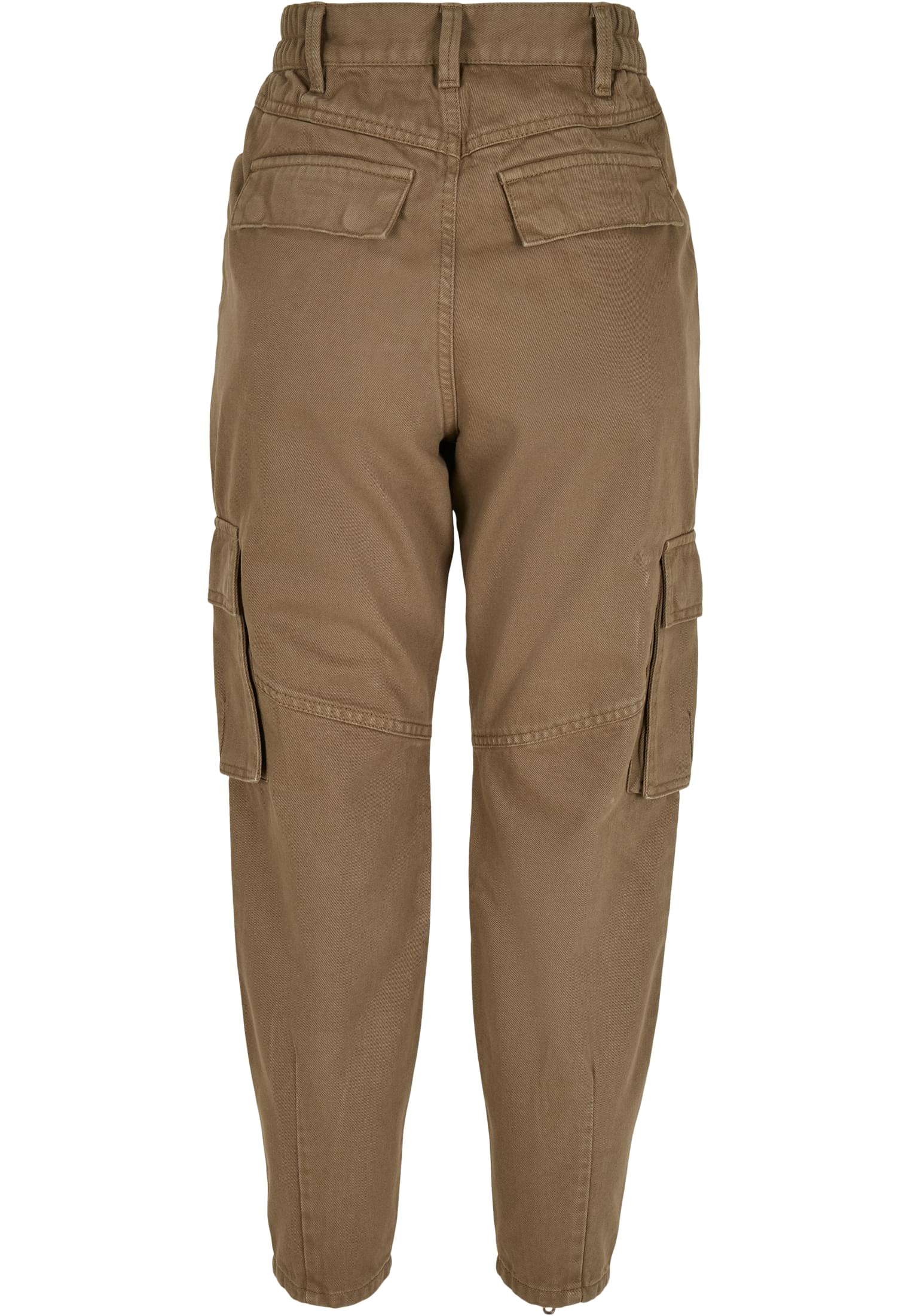 Ladies Ballon Fit Cargo Twill Pants | khaki