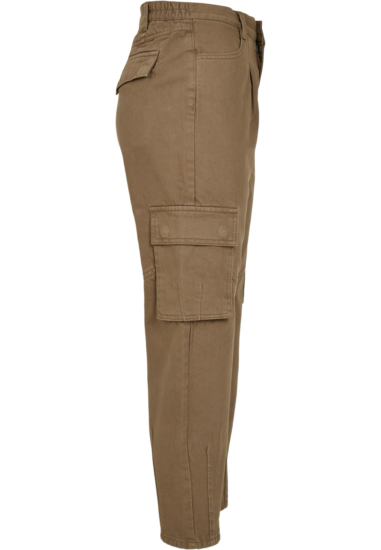 Ladies Ballon Fit Cargo Twill Pants | khaki